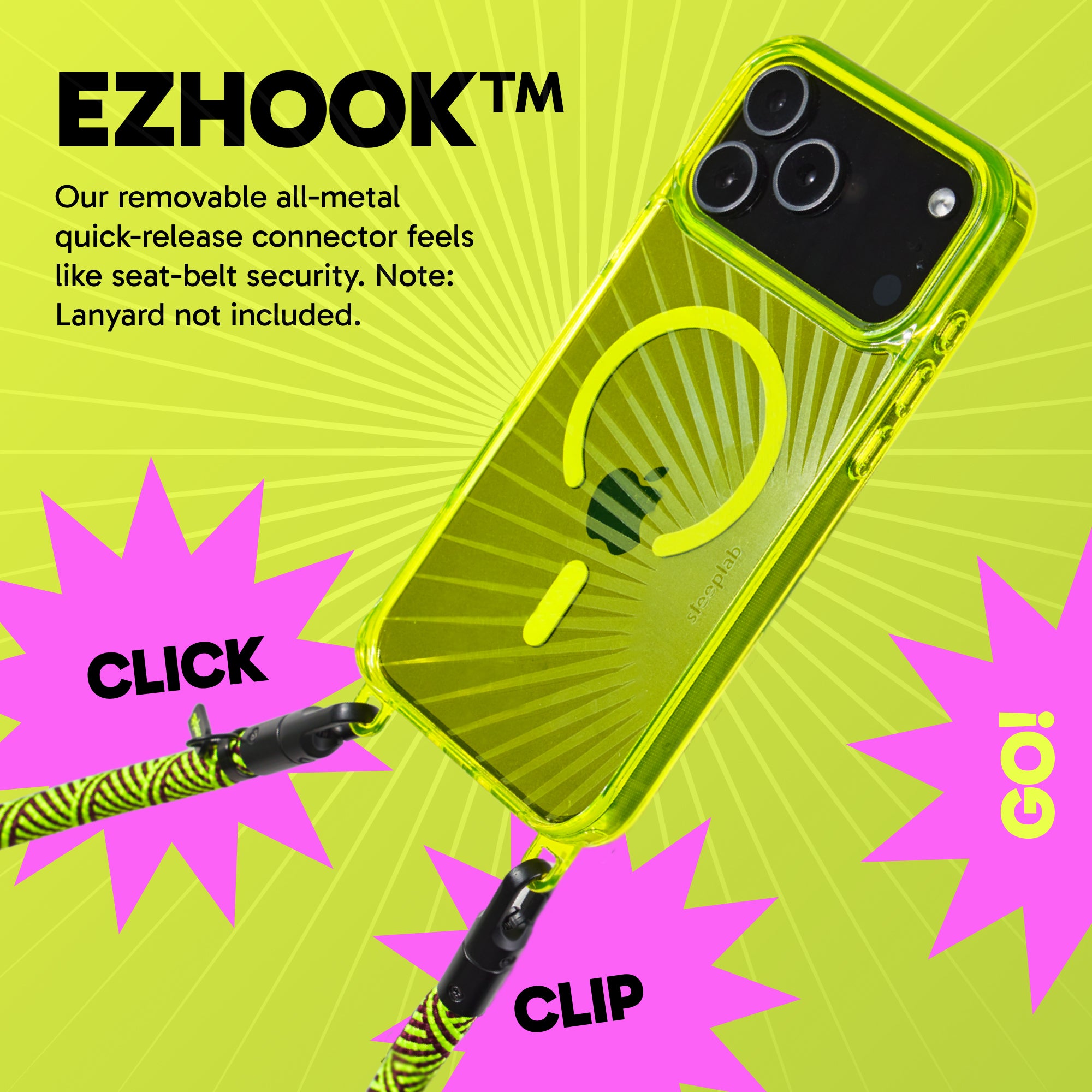 Freehand Case for iPhone 17 Pro Max -  MagSafe & Shockproof Protection w EZ Hook