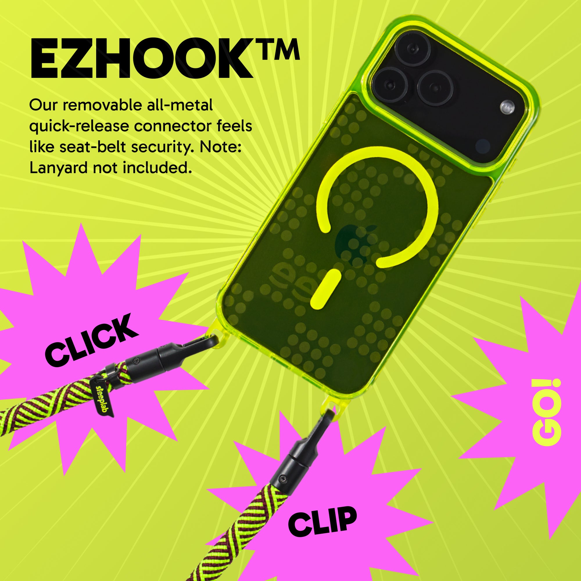 Freehand Case for iPhone 17 Pro Max -  MagSafe & Shockproof Protection w EZ Hook