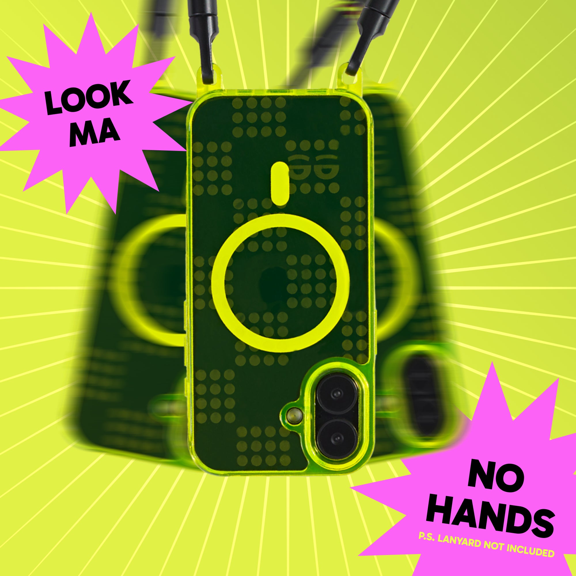 Freehand Case for iPhone 17 -  MagSafe & Shockproof Protection w EZ Hook