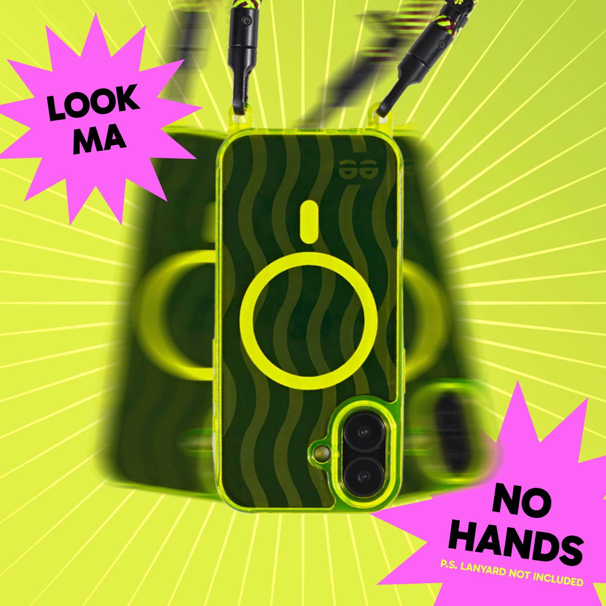 Freehand Case for iPhone 17 -  MagSafe & Shockproof Protection w EZ Hook