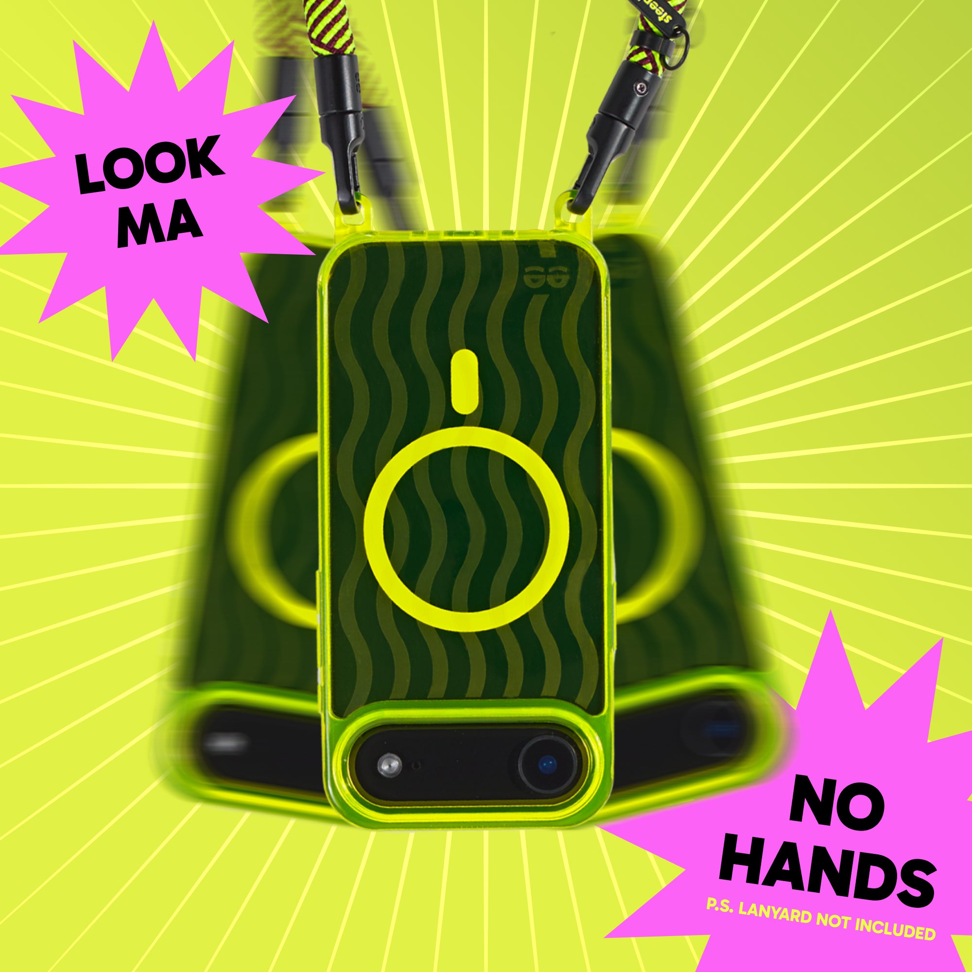 Freehand Case for iPhone 17 Air -  MagSafe & Shockproof Protection w EZ Hook