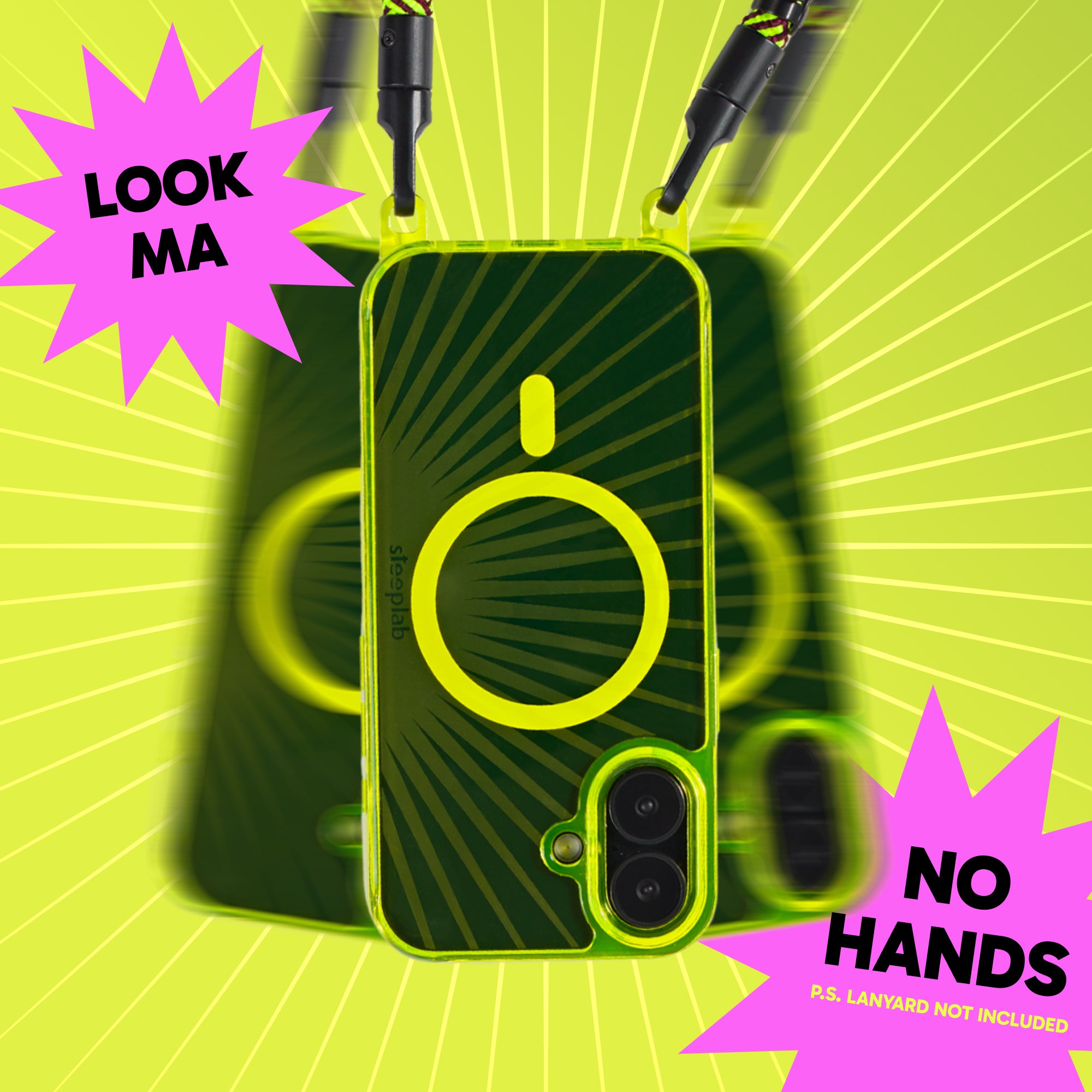 Freehand Case for iPhone 17 -  MagSafe & Shockproof Protection w EZ Hook