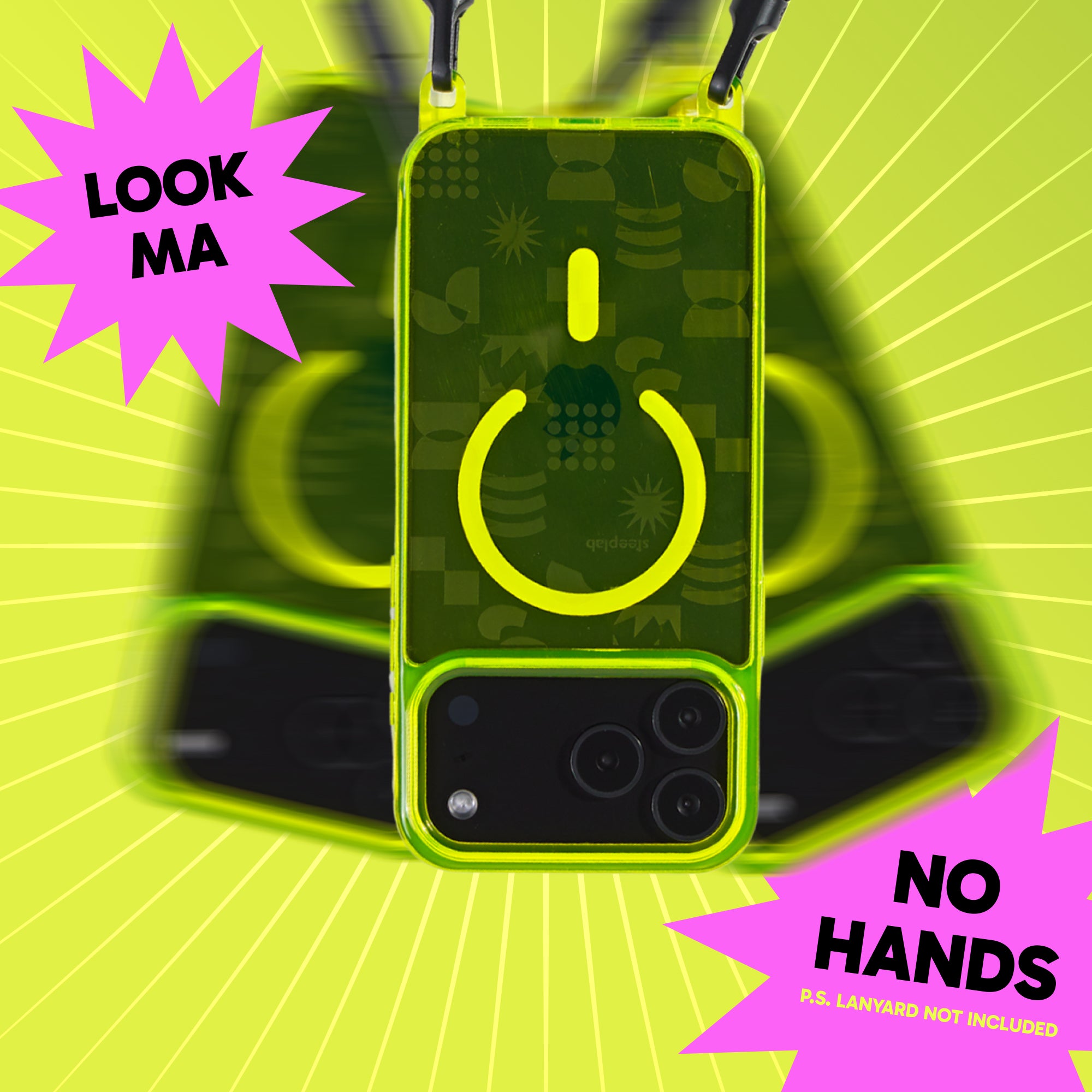 Freehand Case for iPhone 17 Pro Max -  MagSafe & Shockproof Protection w EZ Hook