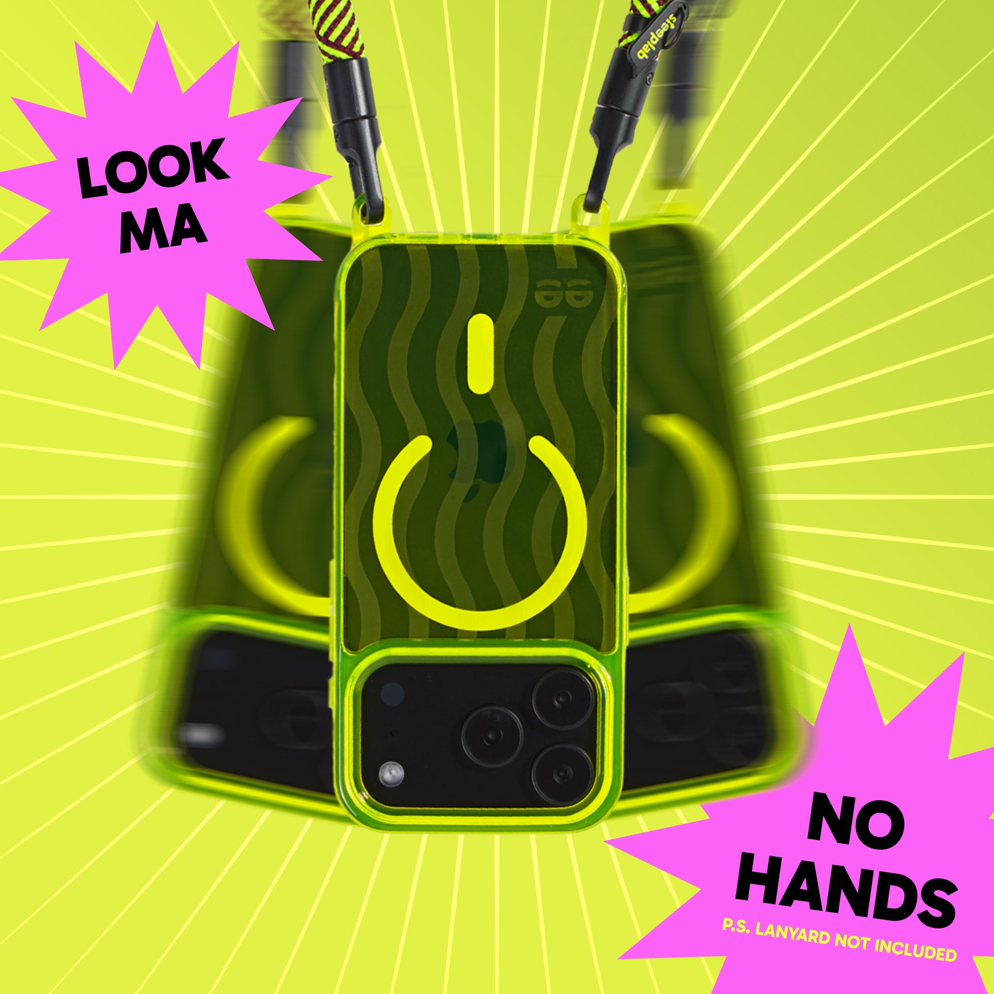 Freehand Case for iPhone 17 Pro Max -  MagSafe & Shockproof Protection w EZ Hook