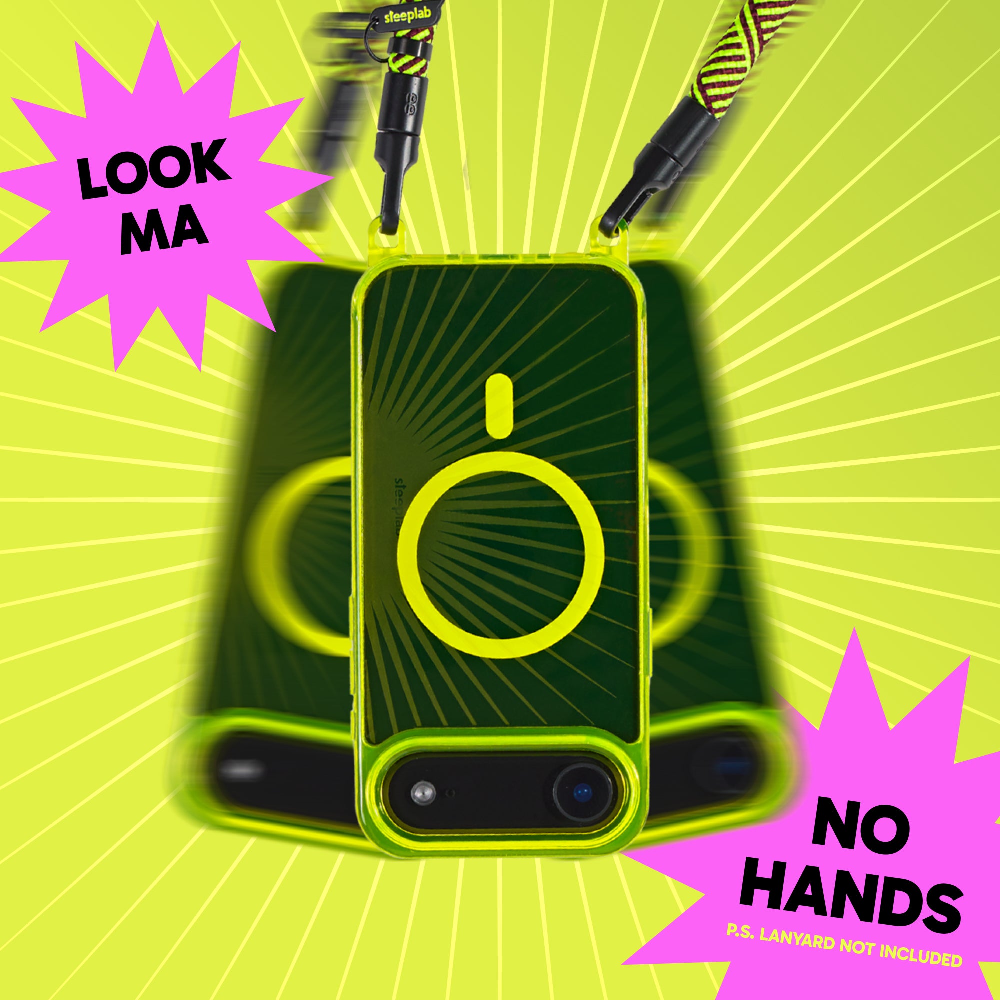 Freehand Case for iPhone 17 Air -  MagSafe & Shockproof Protection w EZ Hook