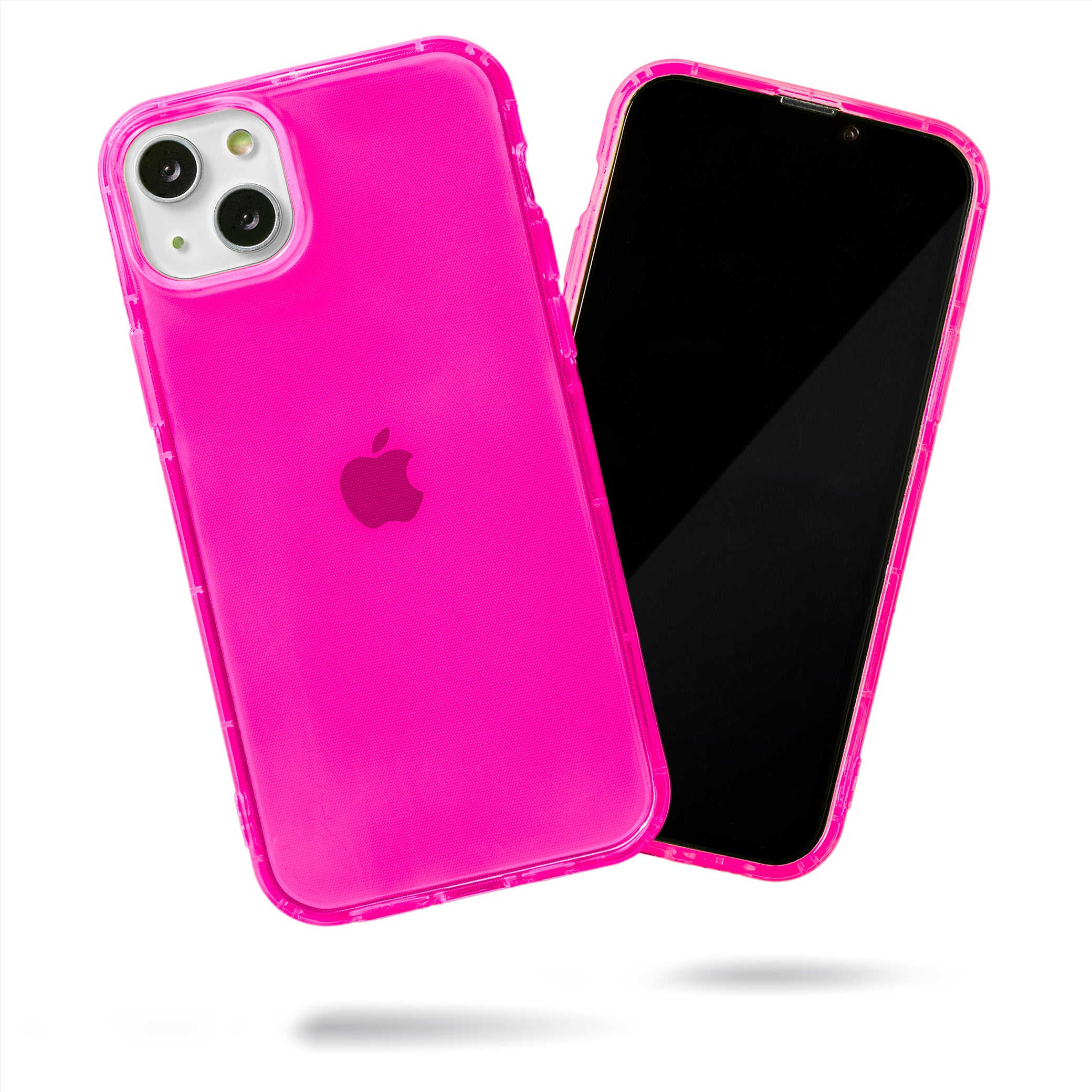 Highlighter Case for iPhone 14 Plus - Eye-Catching Hot Pink
