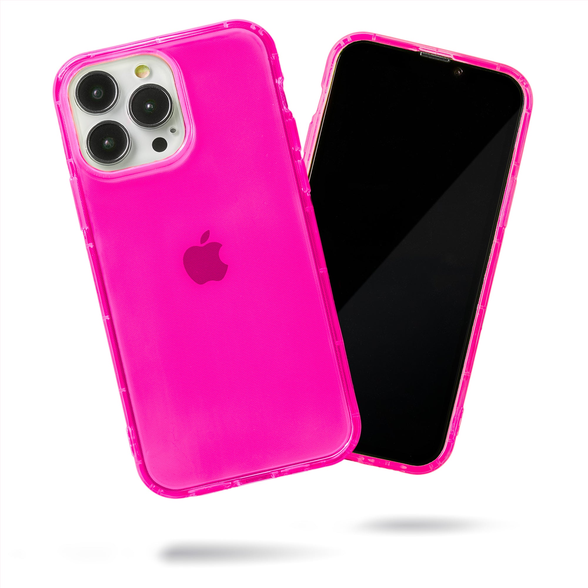 Highlighter Case for iPhone 14 Pro Max - Eye-Catching Hot Pink