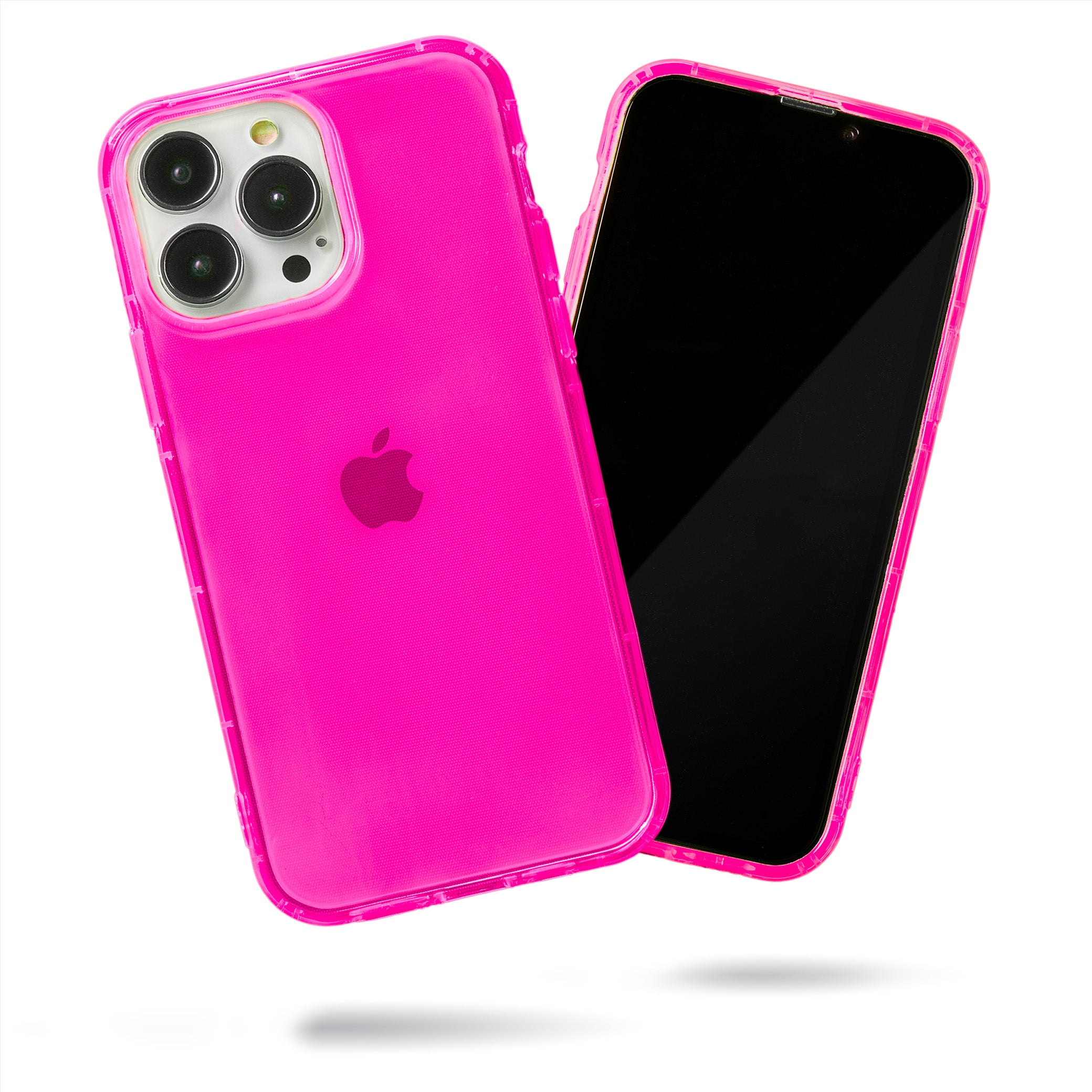 Highlighter Case for iPhone 14 Pro Max - Eye-Catching Hot Pink