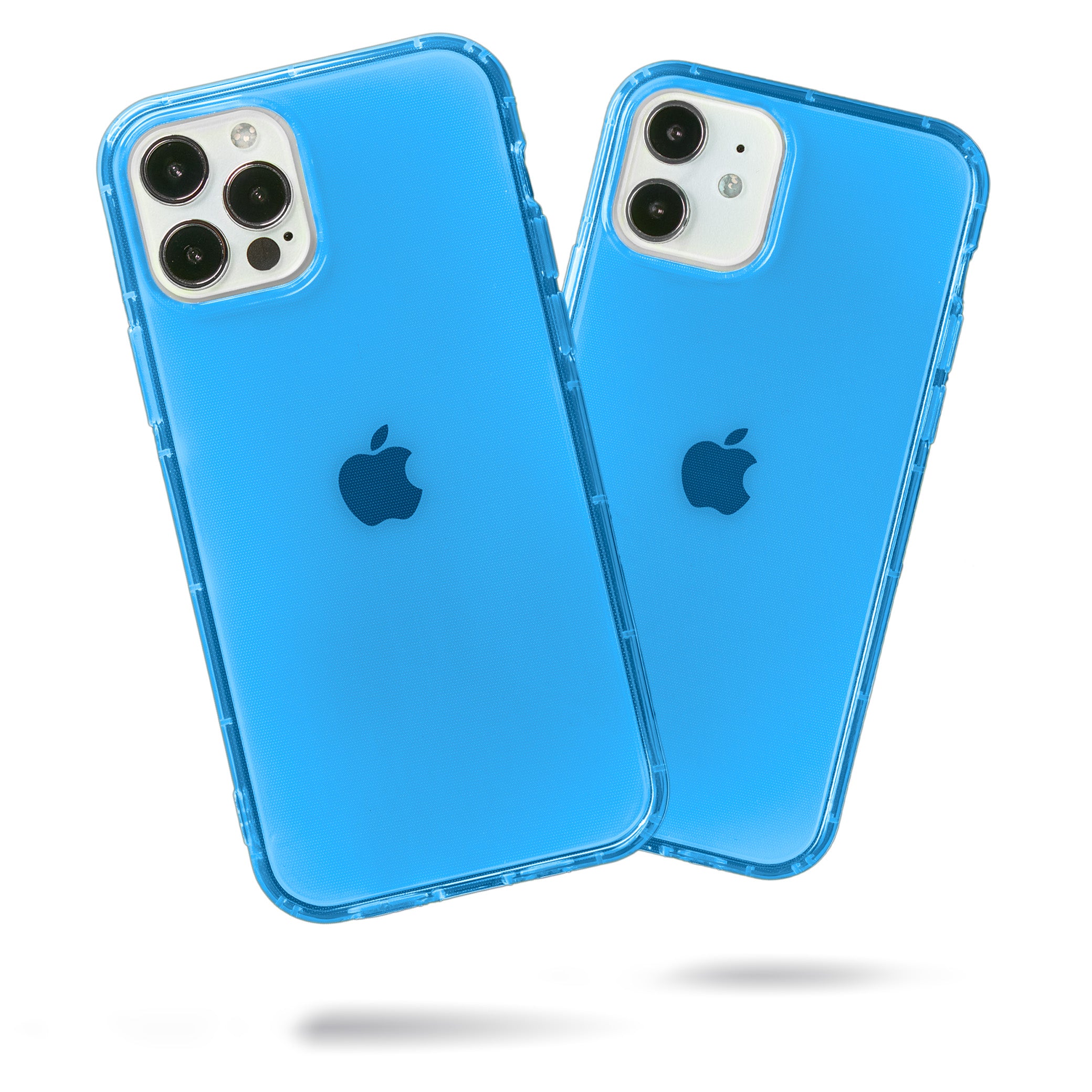Highlighter Case for iPhone 12 and 12 Pro - Elevated Azure Blue