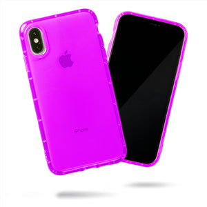 Highlighter Case for iPhone Xs/X - Saturated Vivid Purple