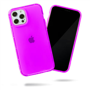 Highlighter Case for iPhone 12 Pro Max - Saturated Vivid Purple