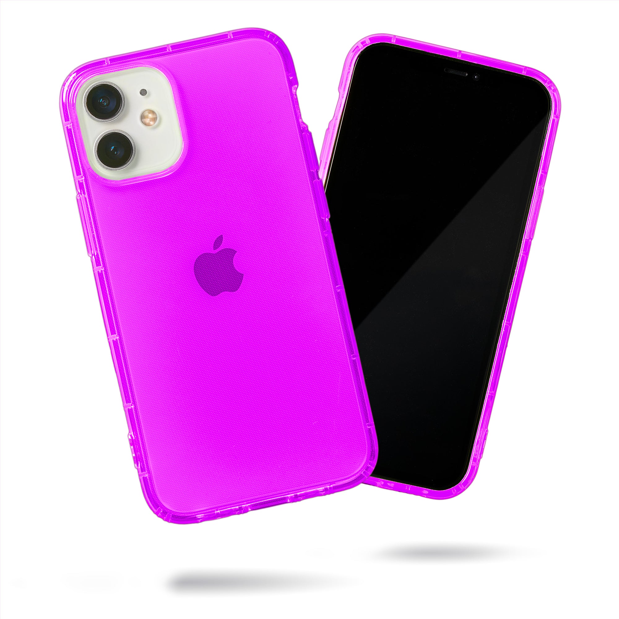 Highlighter Case for iPhone 12 Mini - Saturated Vivid Purple