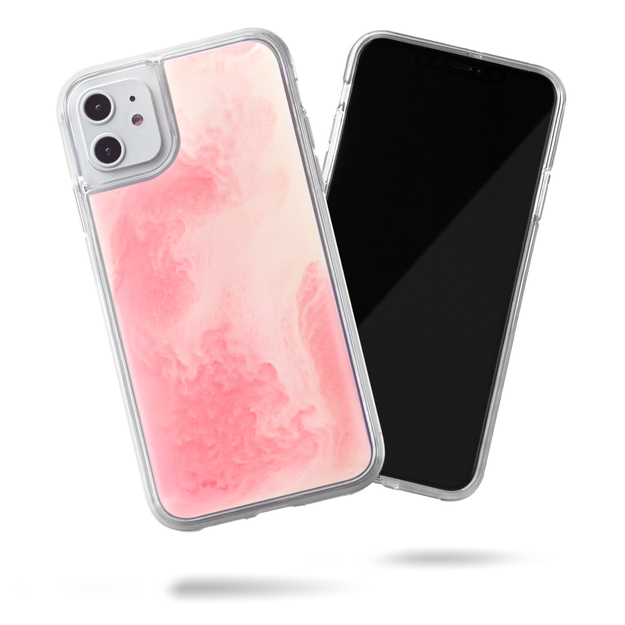 Neon Sand Case for iPhone 11 - Pink Peach n Sand