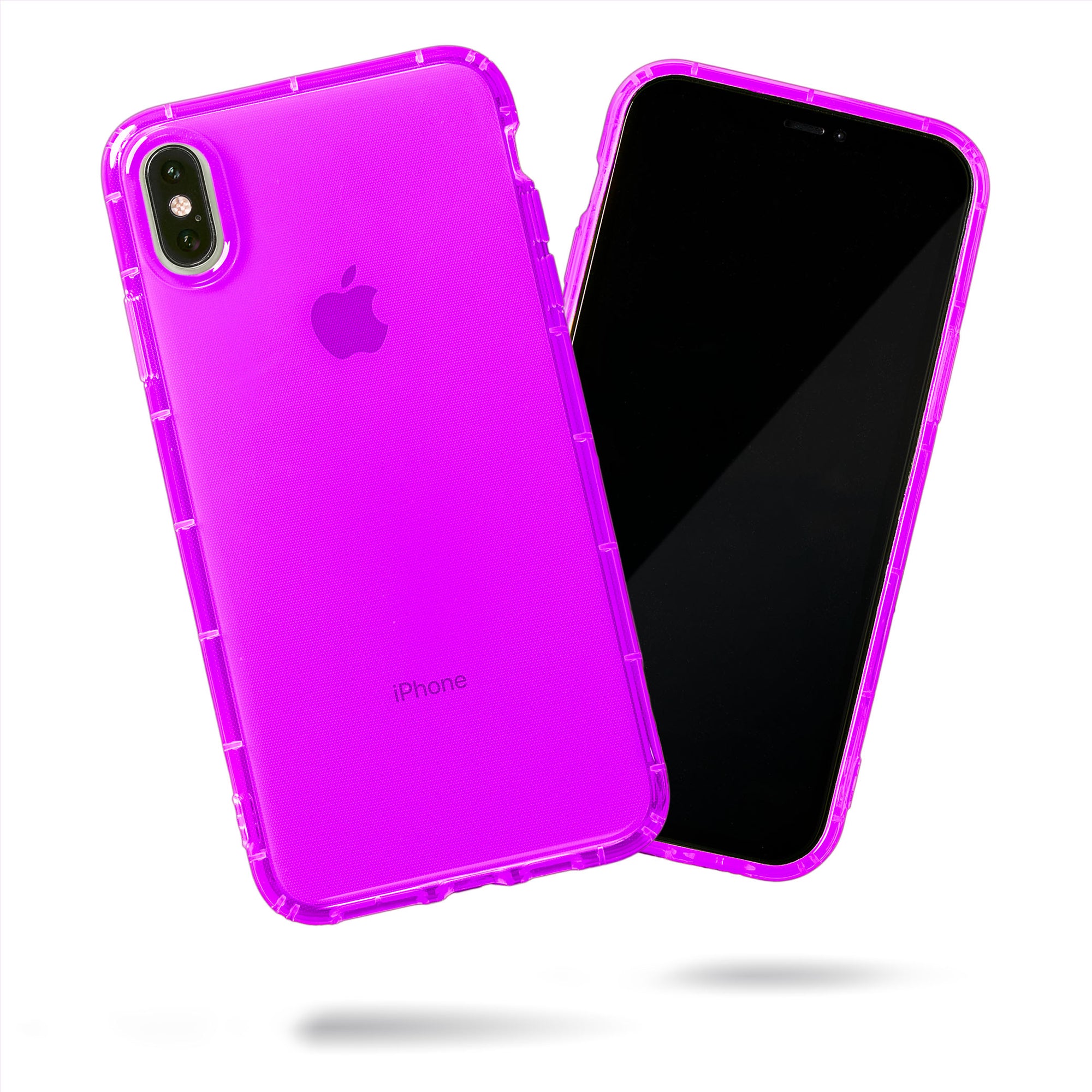 Highlighter Case for iPhone Xs Max - Saturated Vivid Purple