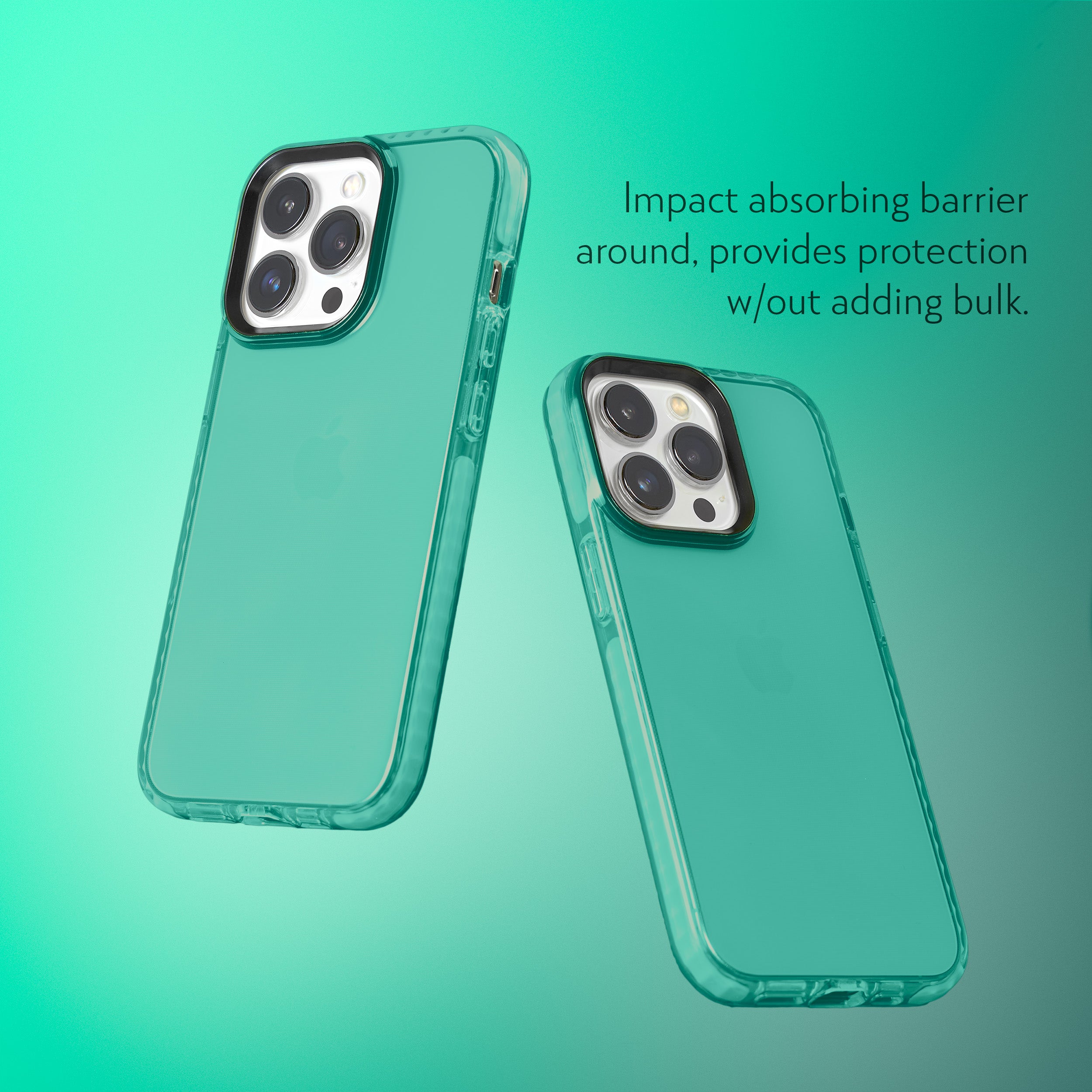 Barrier Case for iPhone 13 Pro - Polished Turquoise Blue