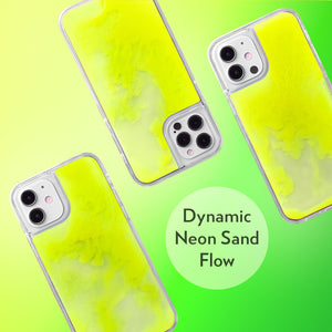 Neon Sand Case for iPhone 12 and 12 Pro - Neon-Yellow Lemonade