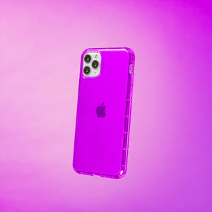 Highlighter Case for iPhone 11 Pro Max - Saturated Vivid Purple