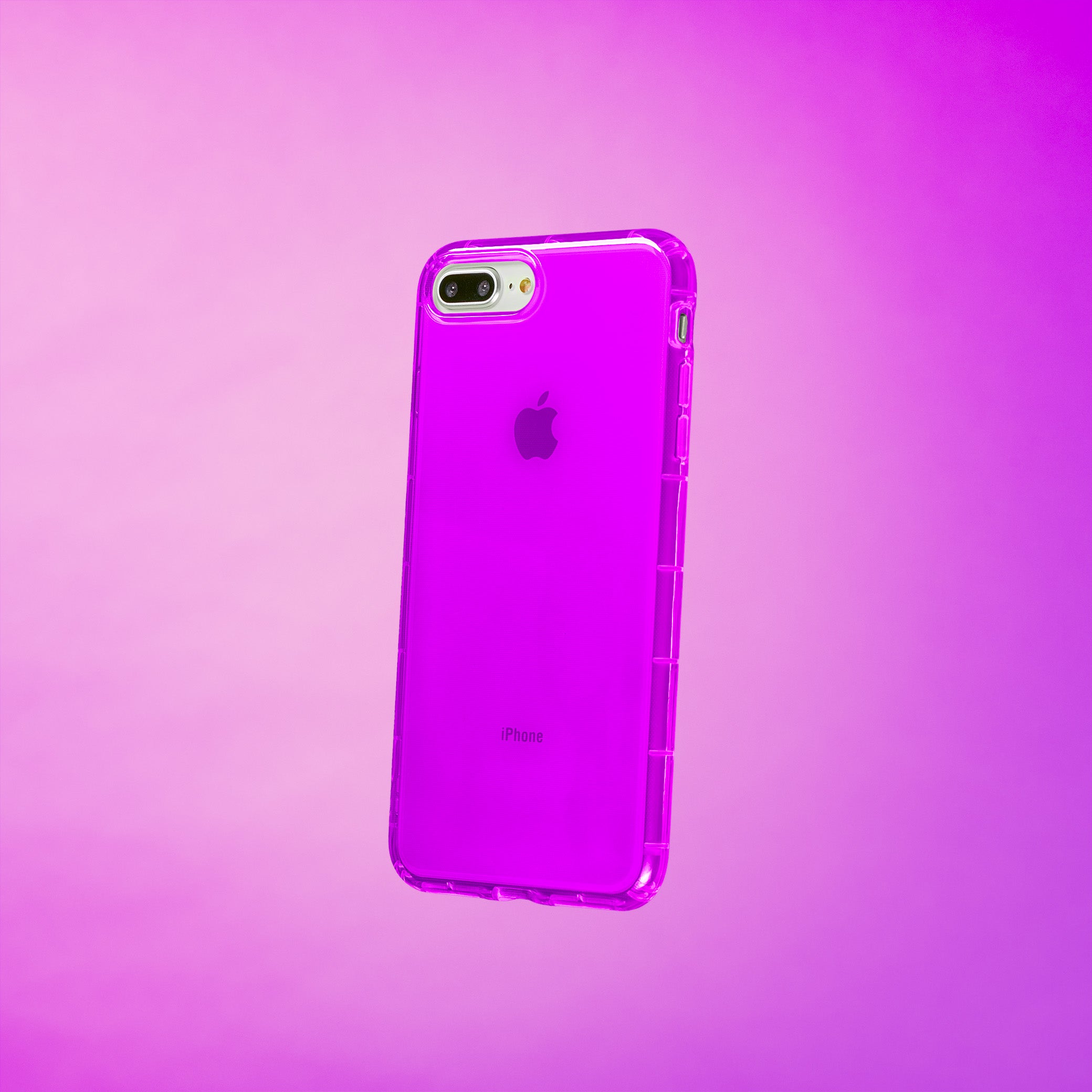 Highlighter Case for iPhone 8 Plus - Saturated Vivid Purple