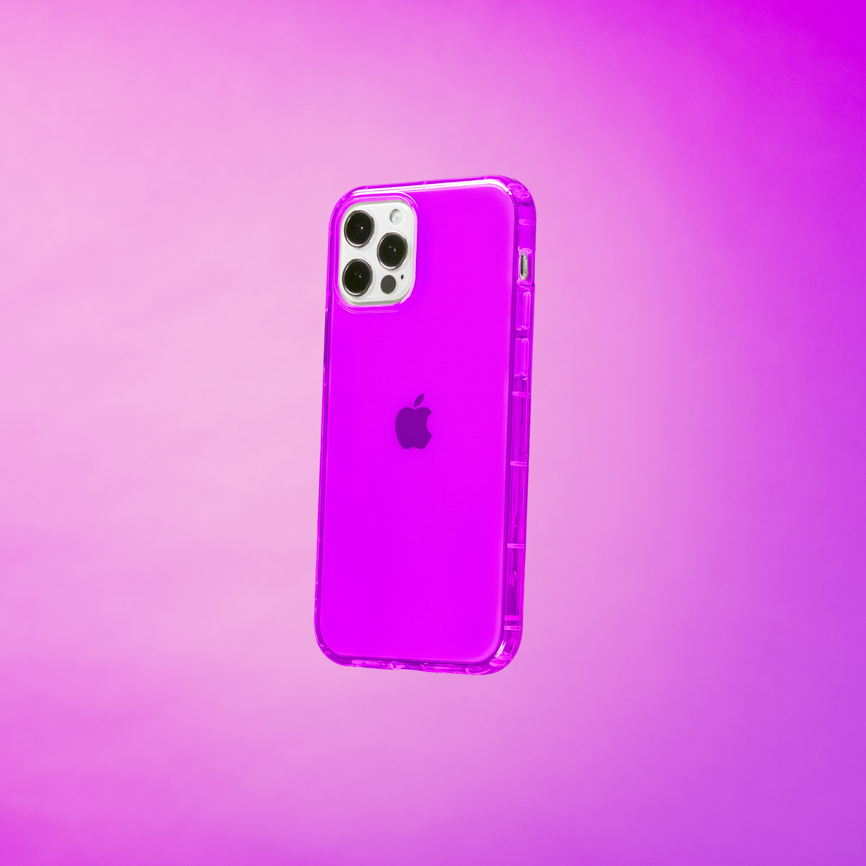 Highlighter Case for iPhone 12 and 12 Pro - Saturated Vivid Purple