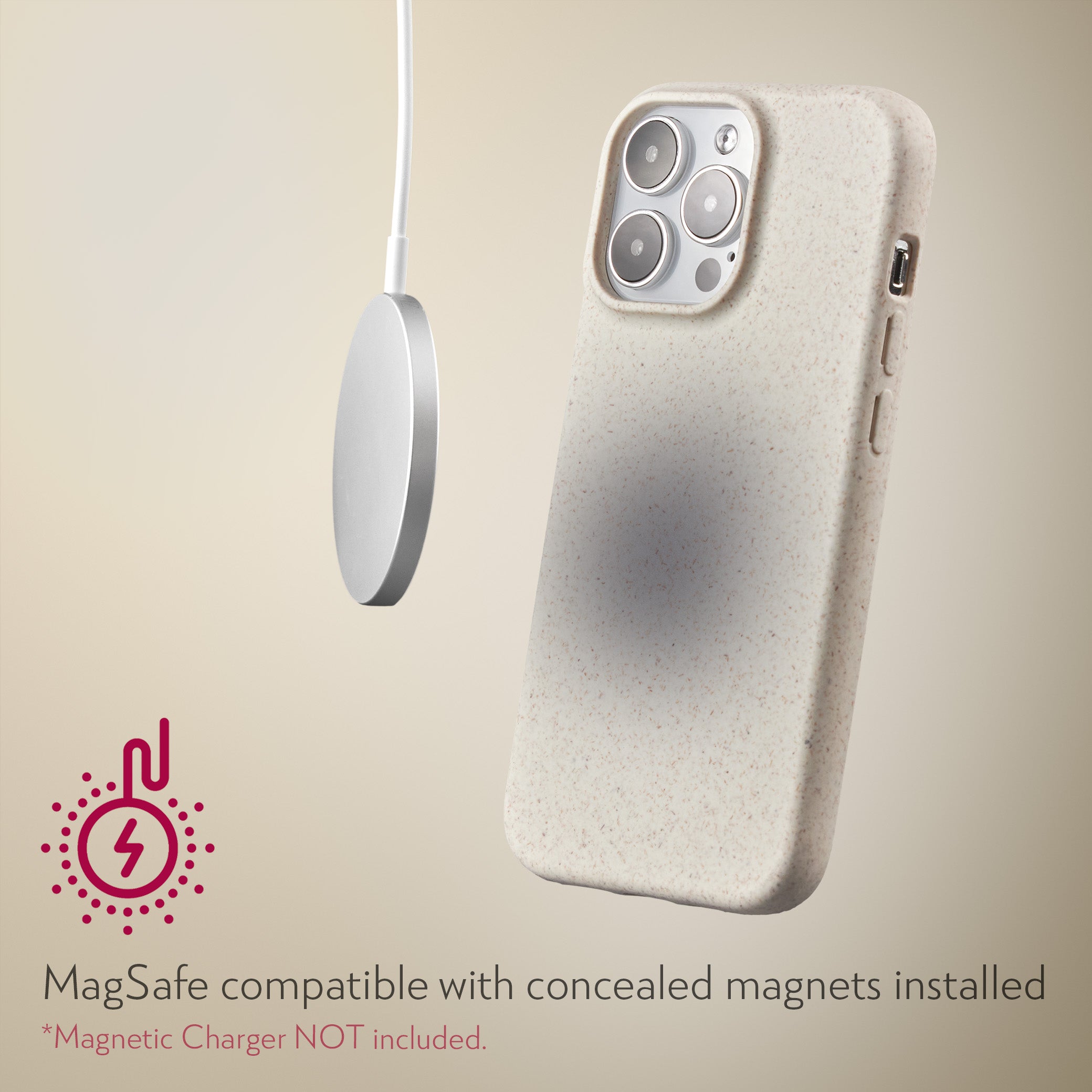 MagSafe Eco Warrior Case for iPhone 14 Pro Max - Cream of the Crop