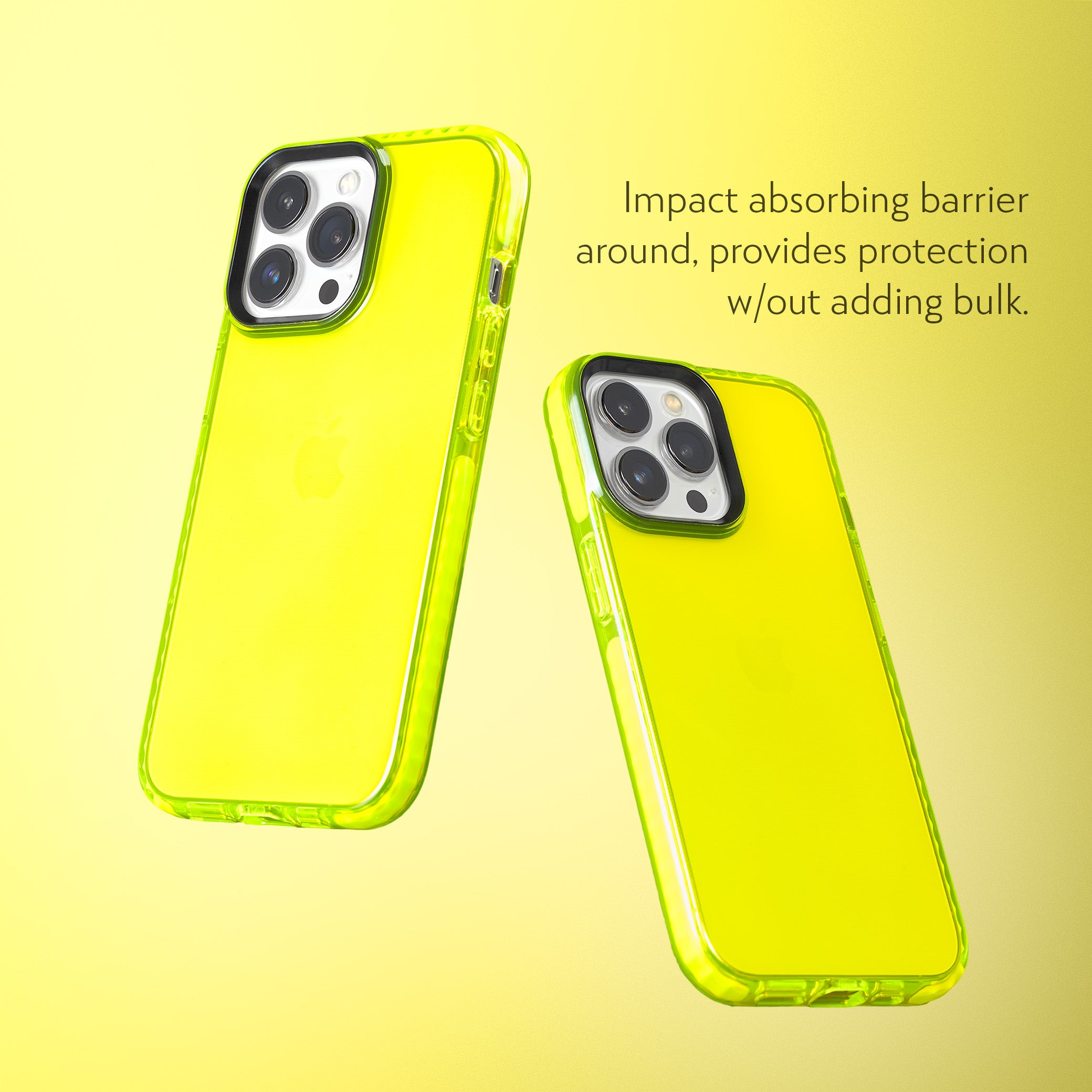 Barrier Case for iPhone 14 Pro Max - Hi-Energy Neon Yellow