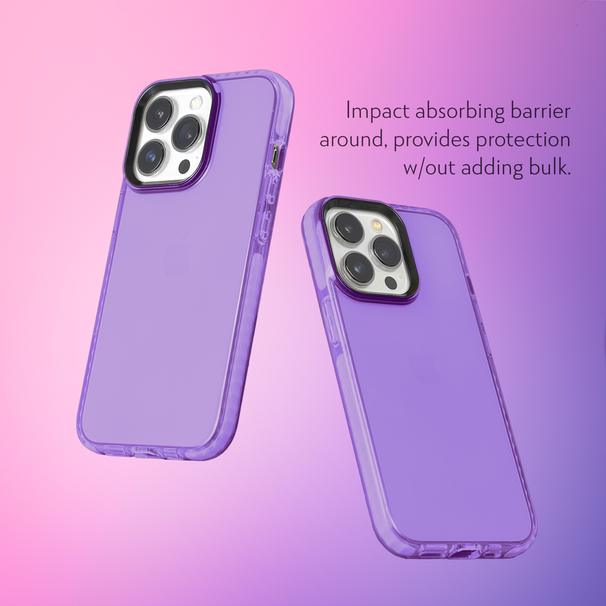 Barrier Case for iPhone 13 Pro - Fresh Purple Lavender