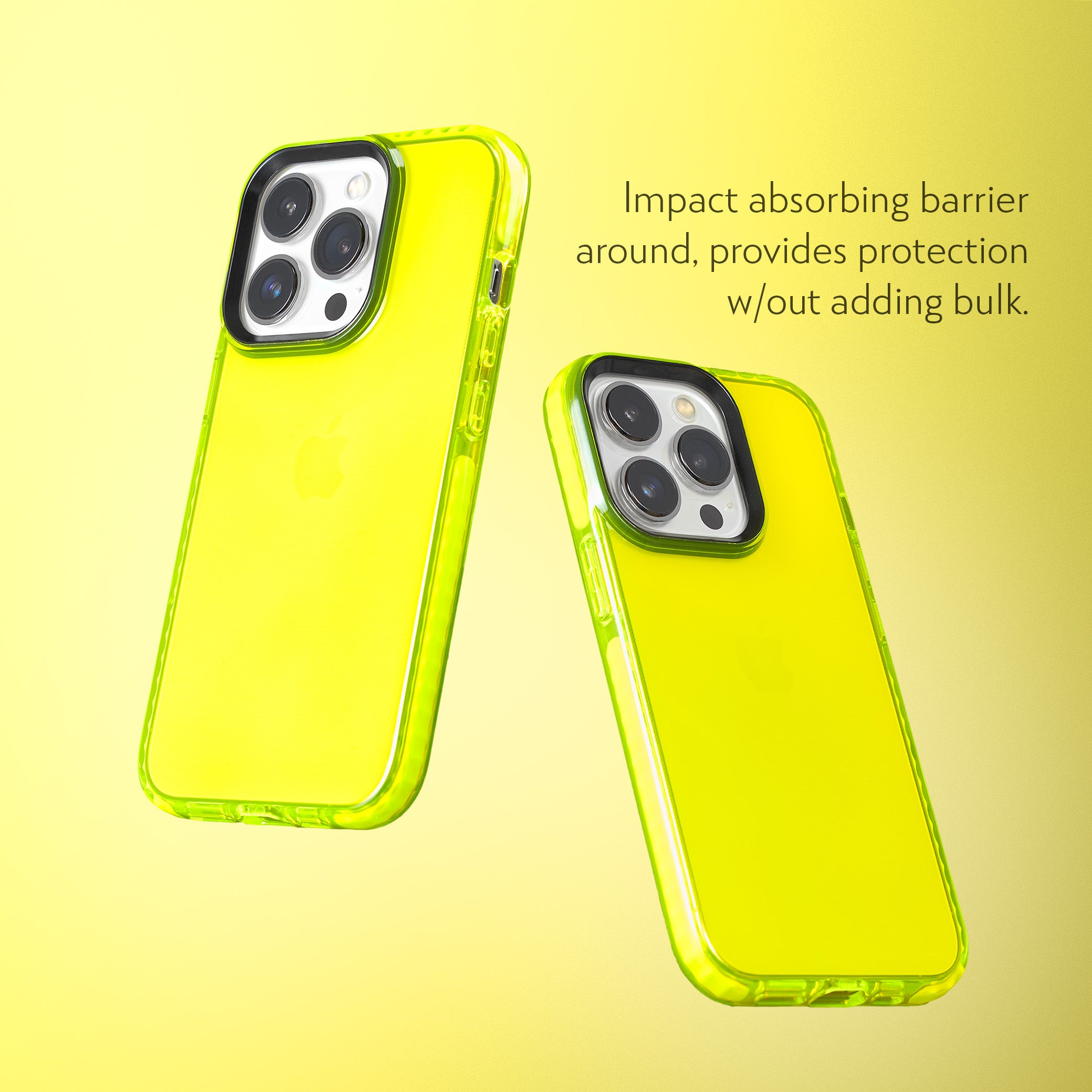 Barrier Case for iPhone 14 Pro - Hi-Energy Neon Yellow