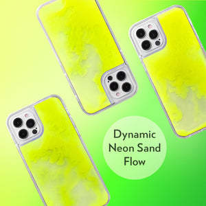 Neon Sand Case for iPhone 12 Pro Max - Neon-Yellow Lemonade