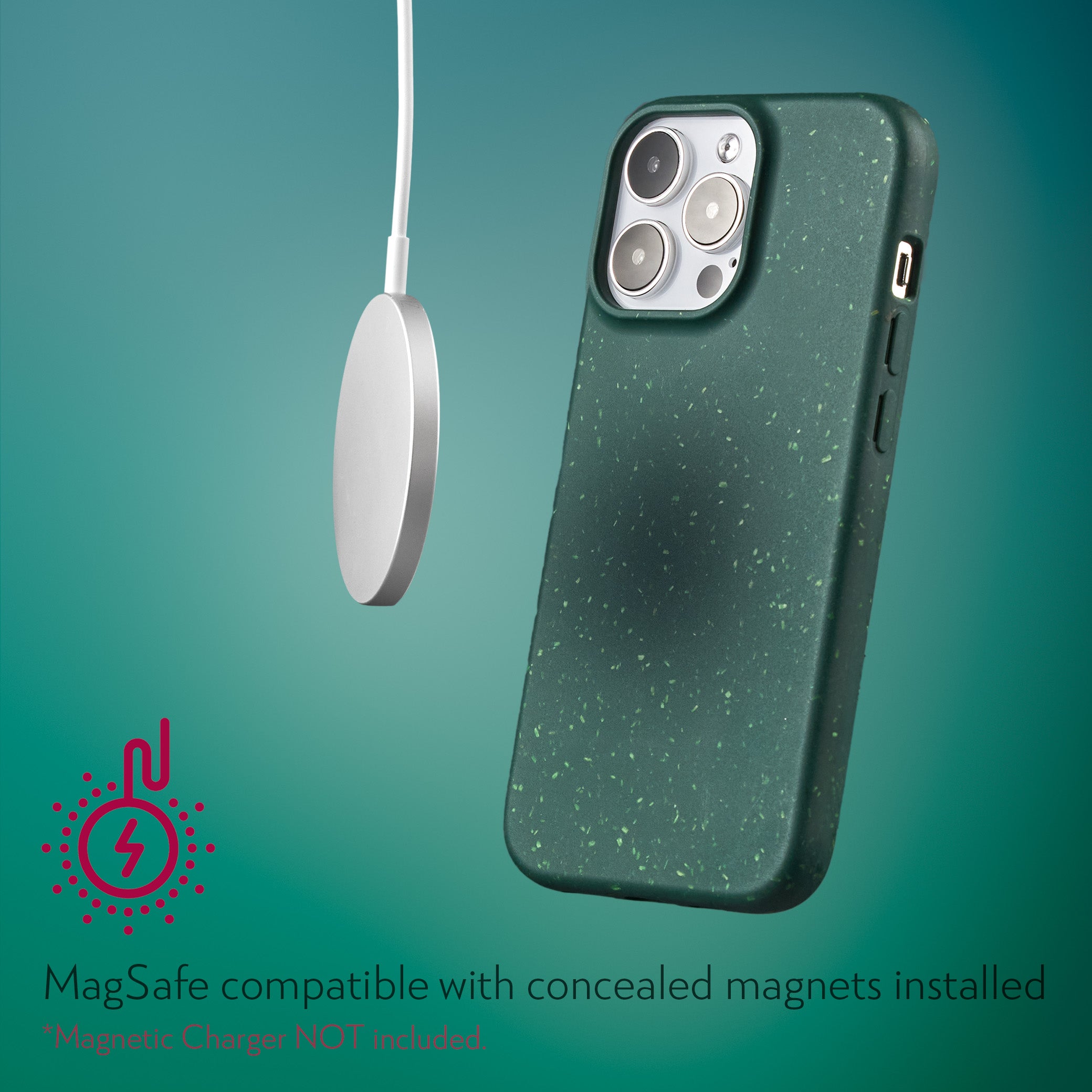 MagSafe Eco Warrior Case for iPhone 14 Pro Max - Nordic Pine Green