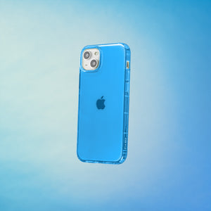 Highlighter Case for iPhone 14 Plus - Elevated Azure Blue