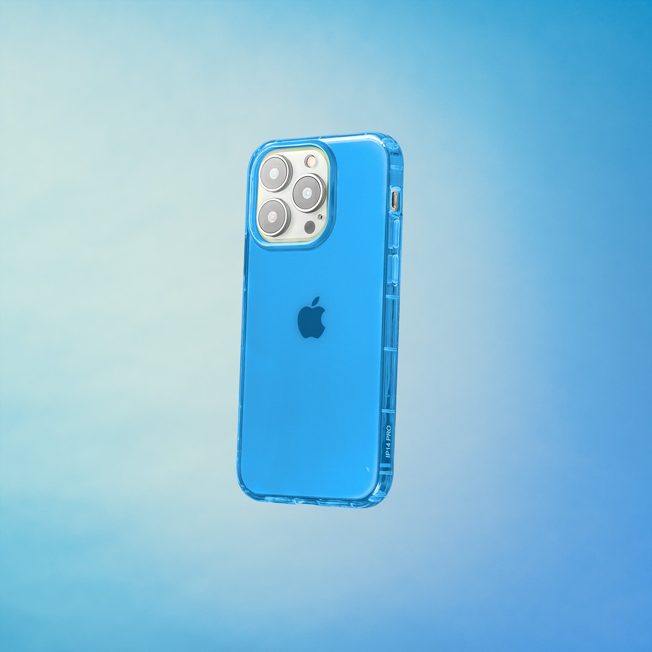 Highlighter Case for iPhone 14 Pro - Elevated Azure Blue
