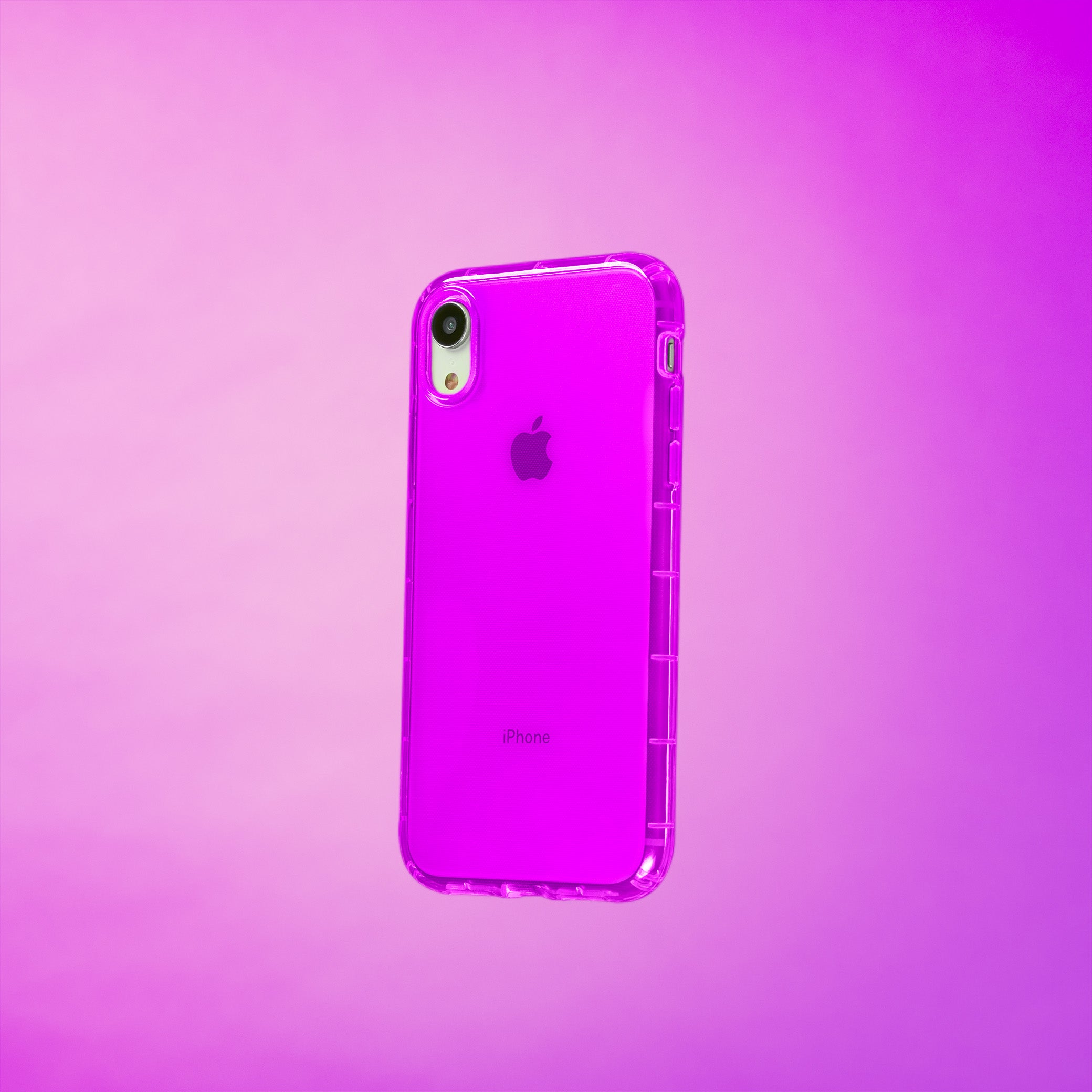 Highlighter Case for iPhone XR - Saturated Vivid Purple