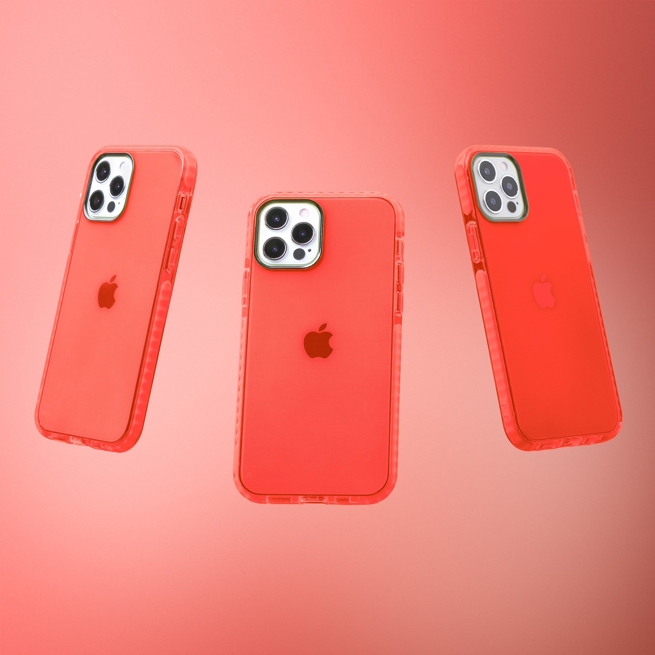 Barrier Case for iPhone 12 Pro Max - Electric Red Strawberry