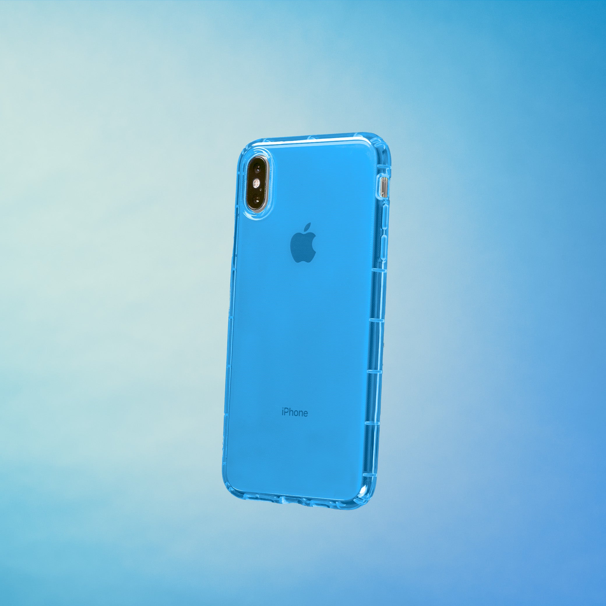 Highlighter Case for iPhone Xs Max - Elevated Azure Blue