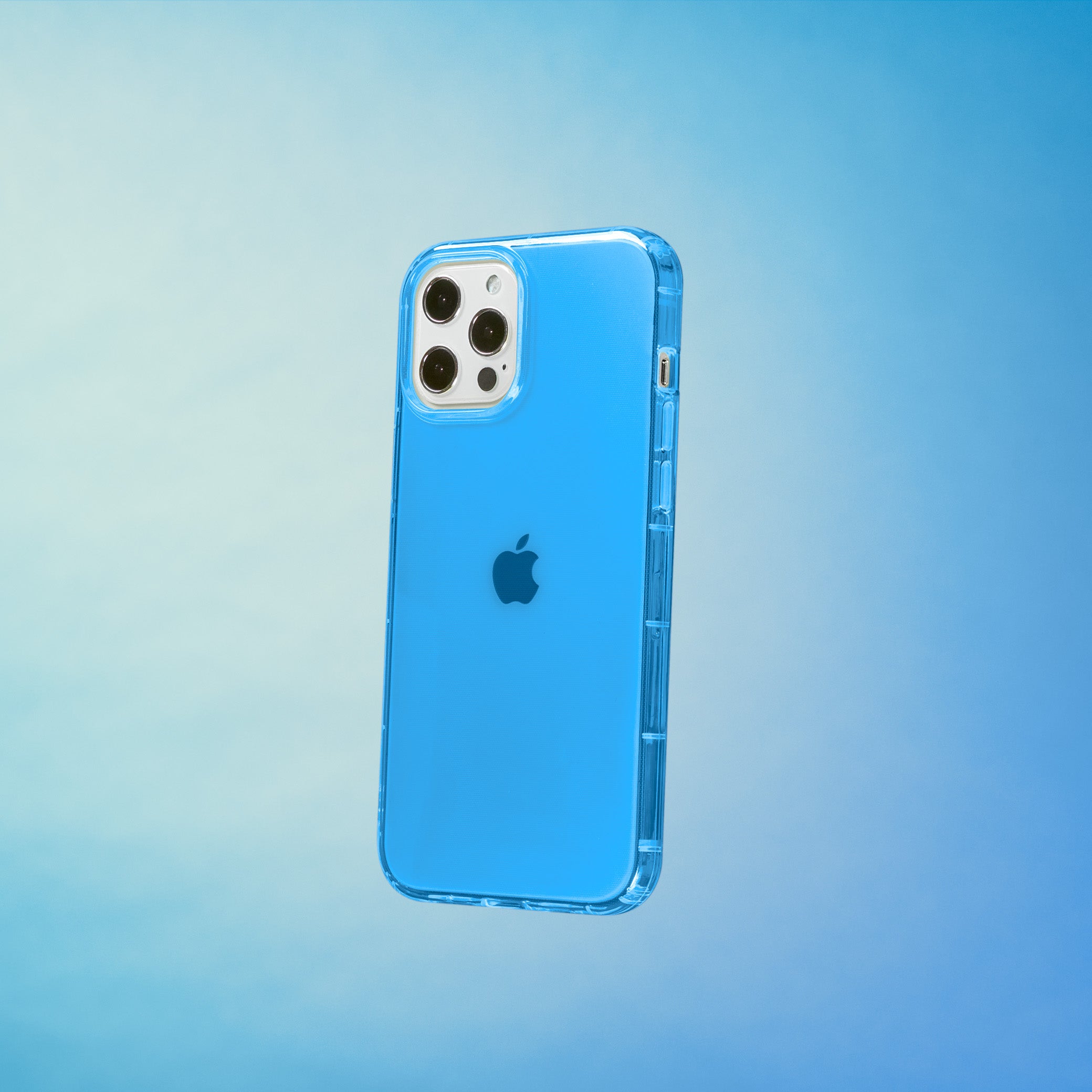 Highlighter Case for iPhone 12 Pro Max - Elevated Azure Blue