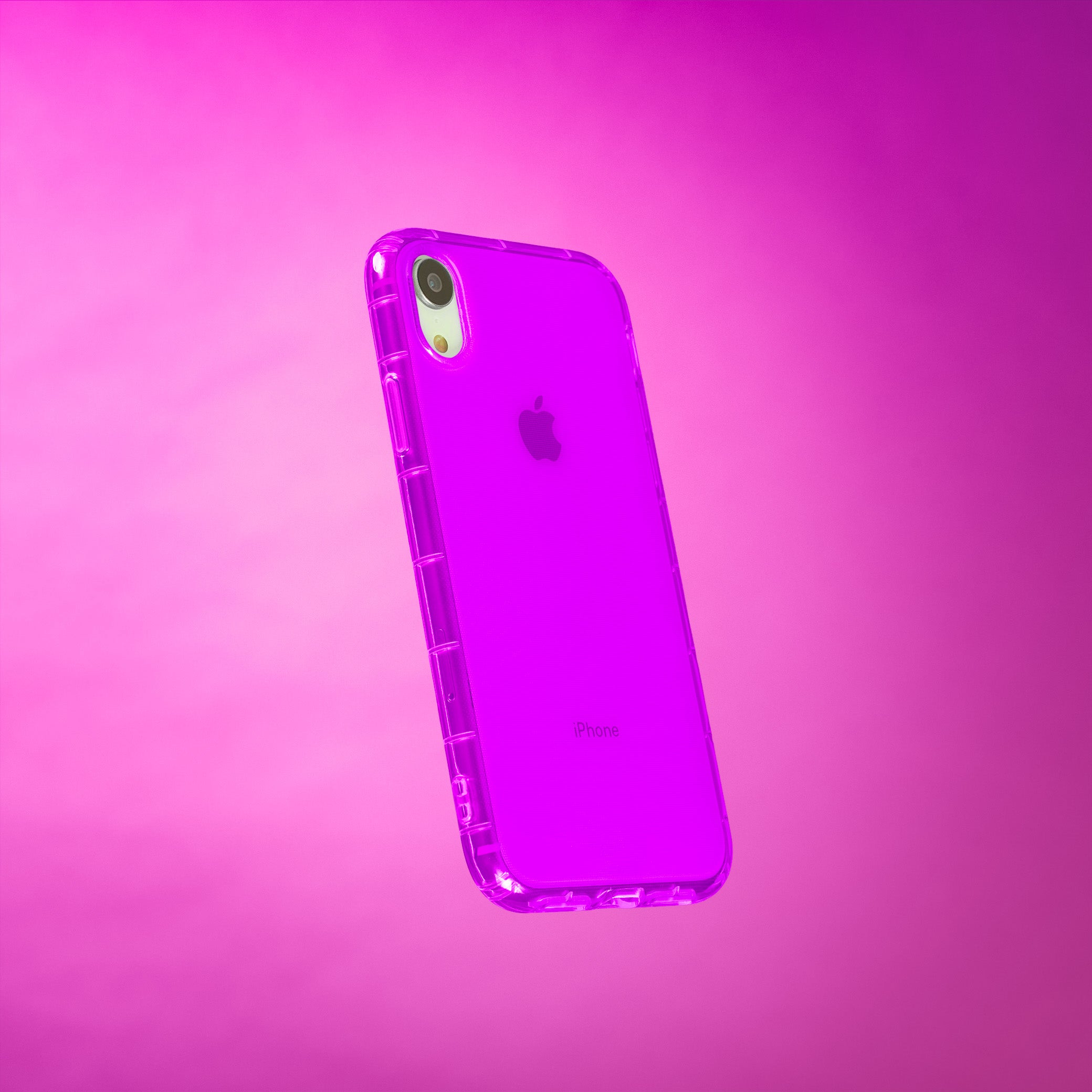 Highlighter Case for iPhone XR - Saturated Vivid Purple