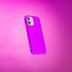 Highlighter Case for iPhone 12 Mini - Saturated Vivid Purple