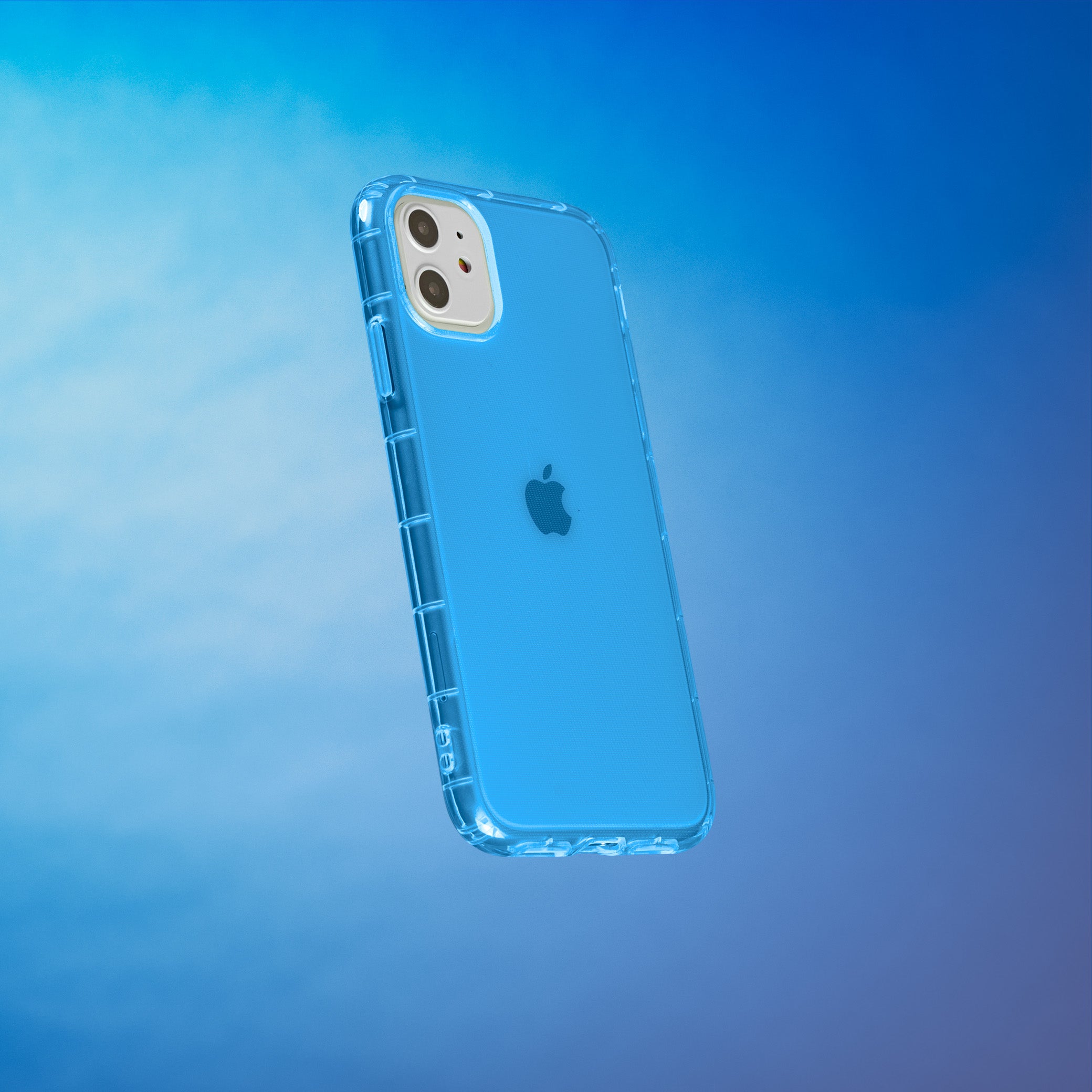 Highlighter Case for iPhone 11 - Elevated Azure Blue