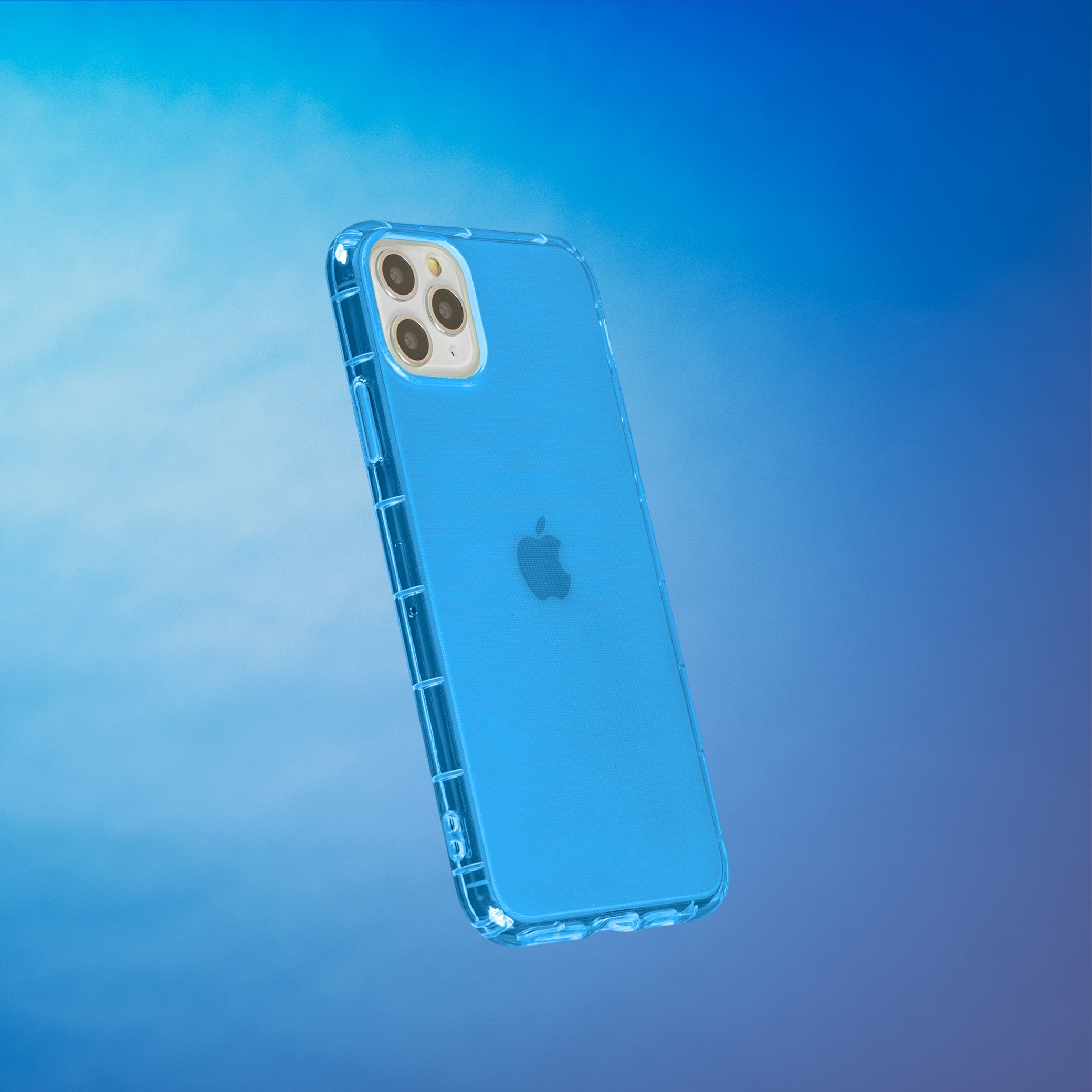 Highlighter Case for iPhone 11 Pro Max - Elevated Azure Blue