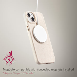 MagSafe Eco Warrior Case for iPhone 14 Plus - Cream of the Crop