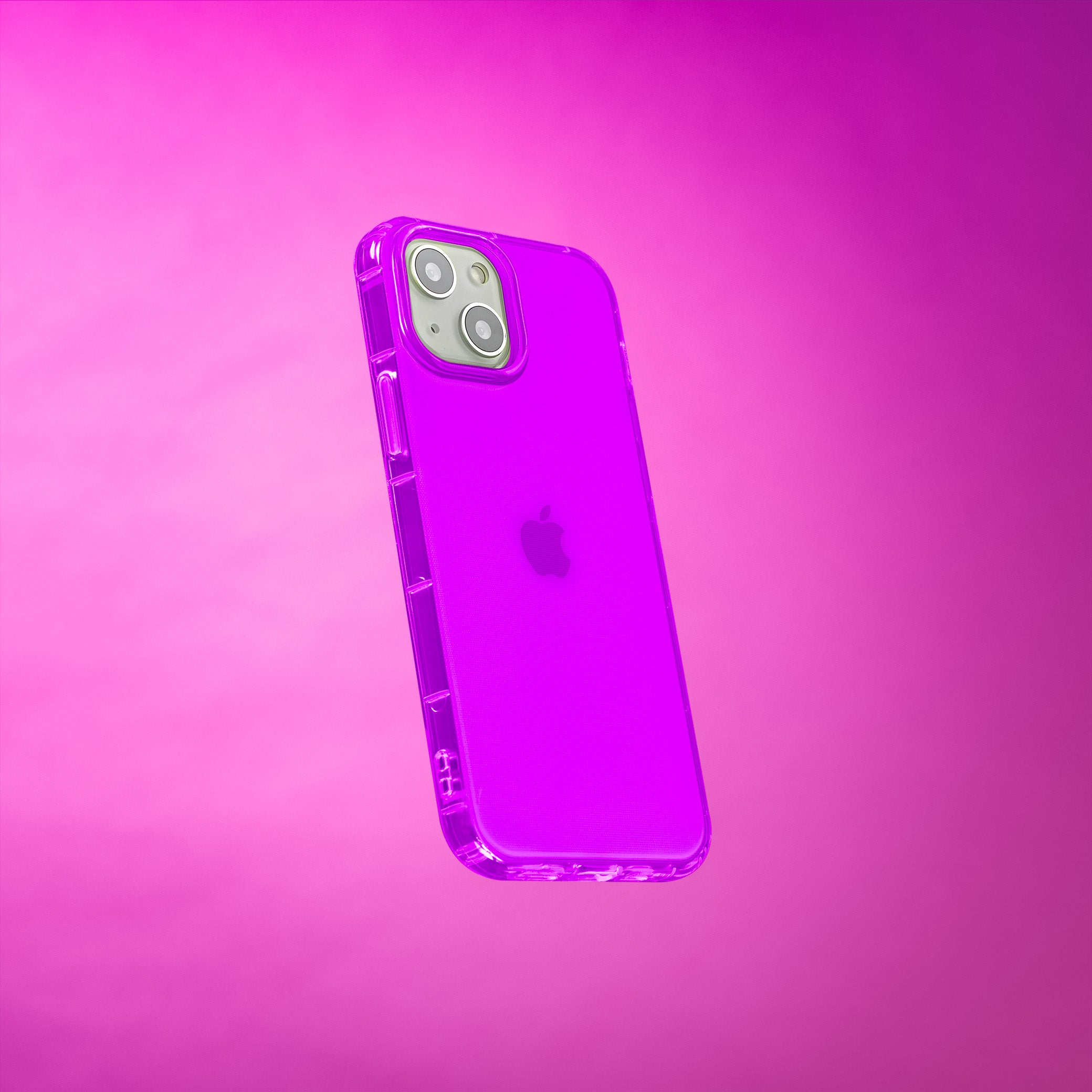 Highlighter Case for iPhone 14 - Saturated Vivid Purple