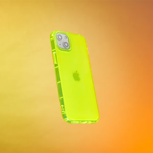 Highlighter Case for iPhone 14 Plus - Conspicuous Neon Yellow