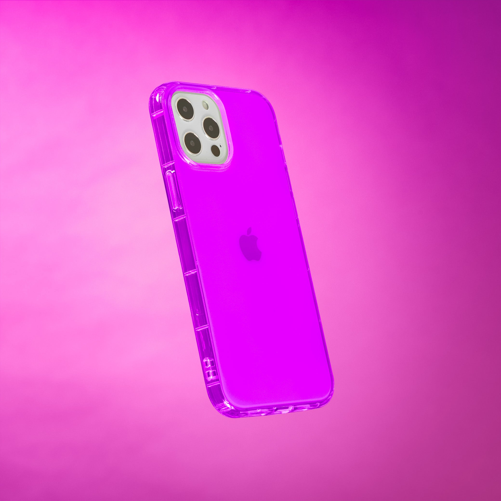 Highlighter Case for iPhone 12 Pro Max - Saturated Vivid Purple