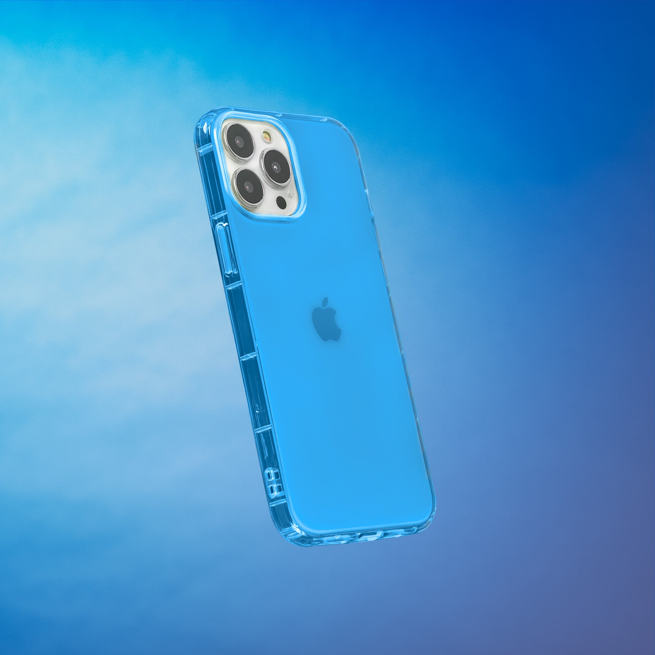 Highlighter Case for iPhone 13 Pro Max - Elevated Azure Blue