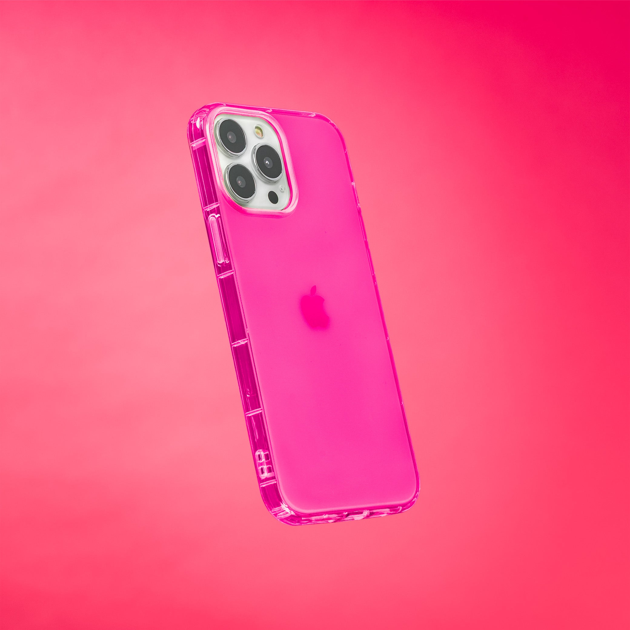 Highlighter Case for iPhone 14 Pro Max - Eye-Catching Hot Pink