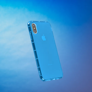 Highlighter Case for iPhone Xs/X - Elevated Azure Blue