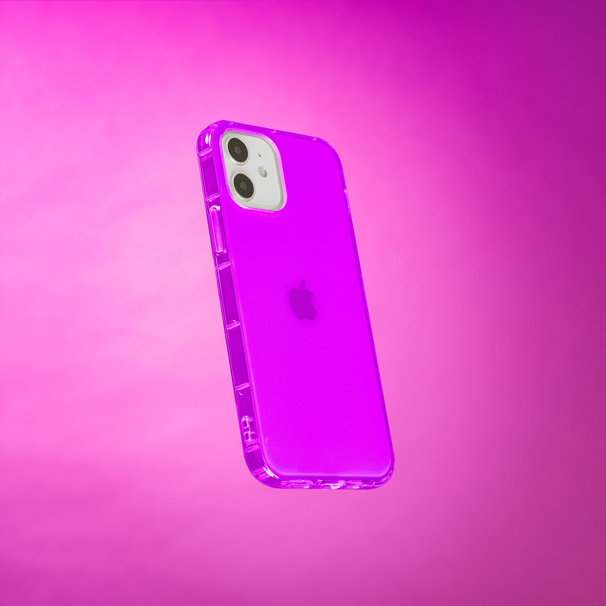 Highlighter Case for iPhone 12 and 12 Pro - Saturated Vivid Purple