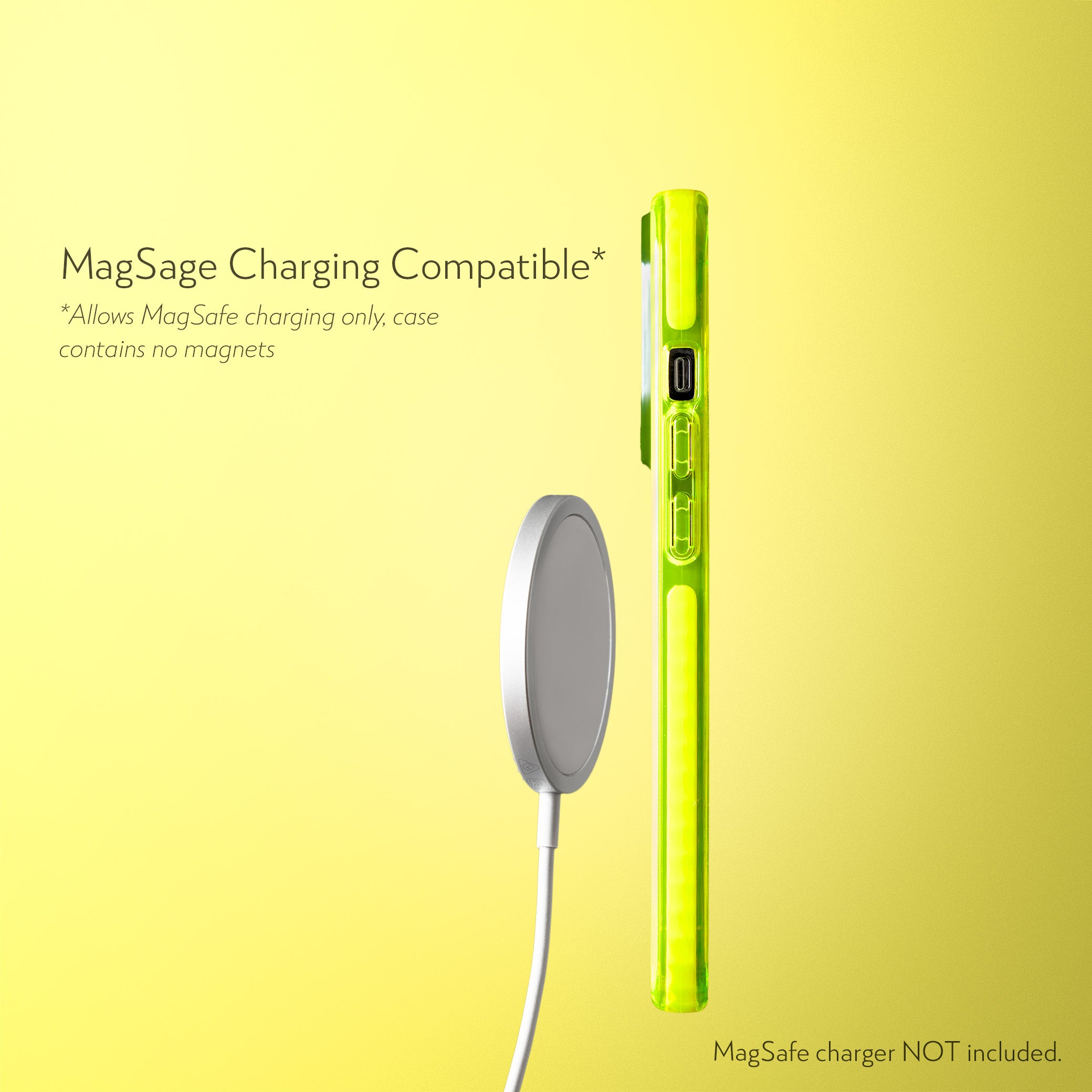 Barrier Case for iPhone 14 Pro - Hi-Energy Neon Yellow