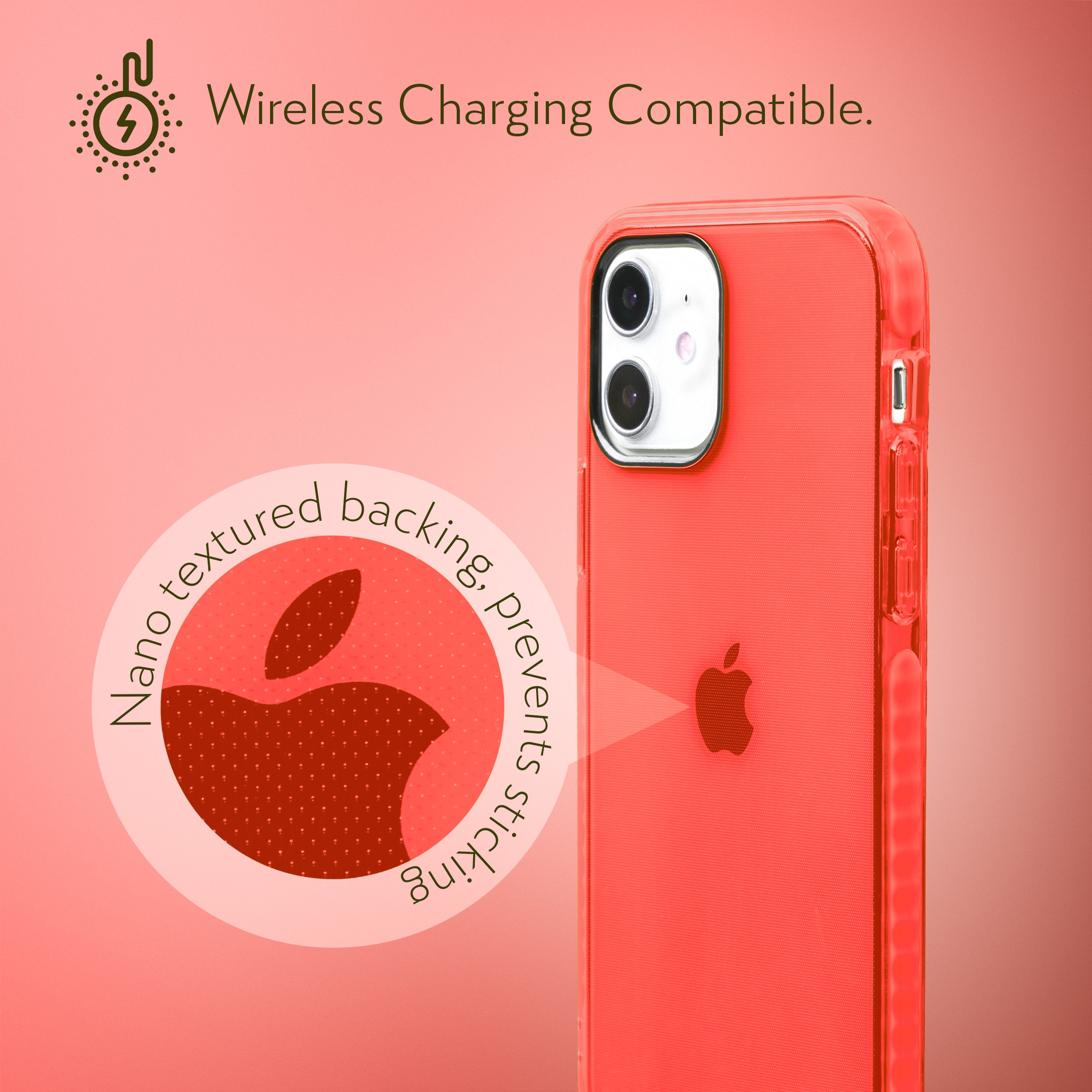 Barrier Case for iPhone 12 Mini - Electric Red Strawberry