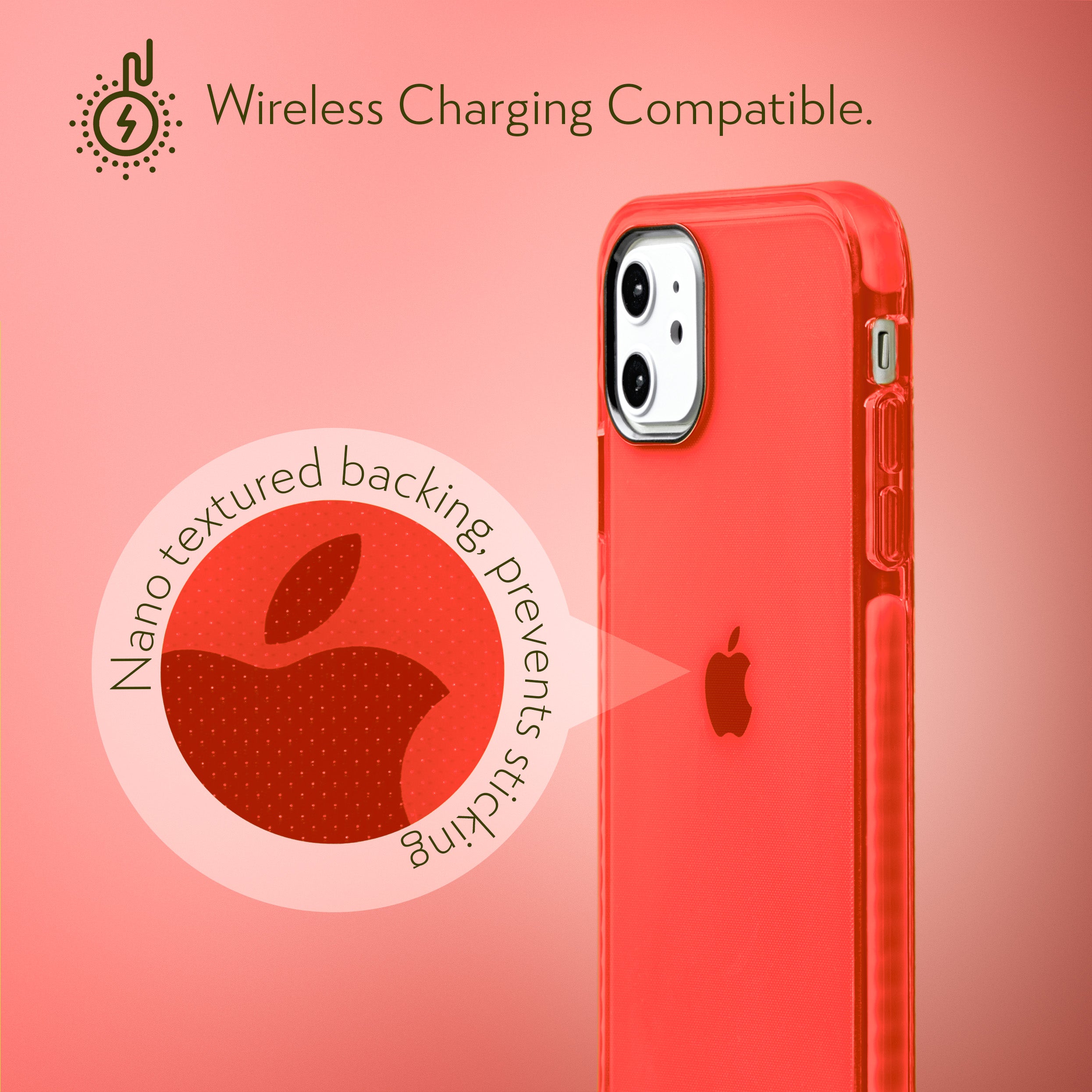 Barrier Case for iPhone 11 - Electric Red Strawberry